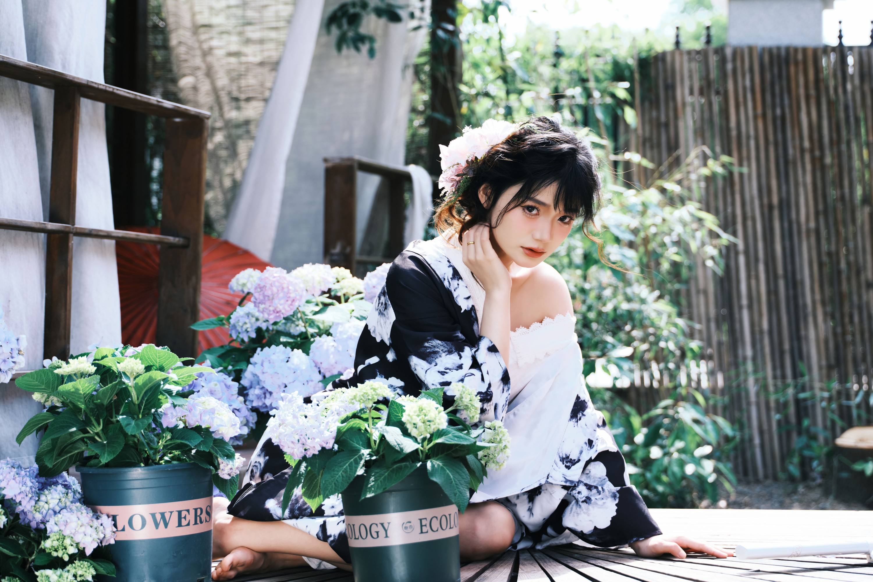 小山早见 – 《和服少女绣球剑》[47P]