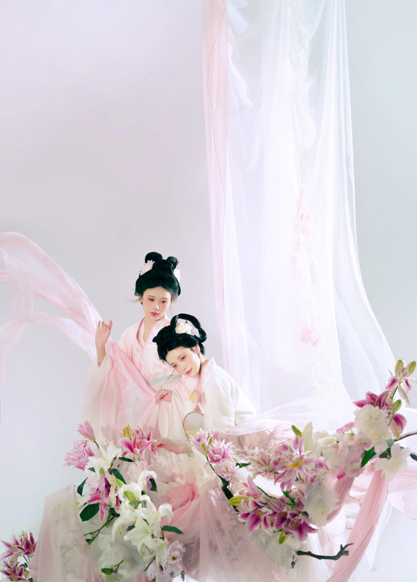 桃迟 苔源 – 《美人如花隔云端》[31P]