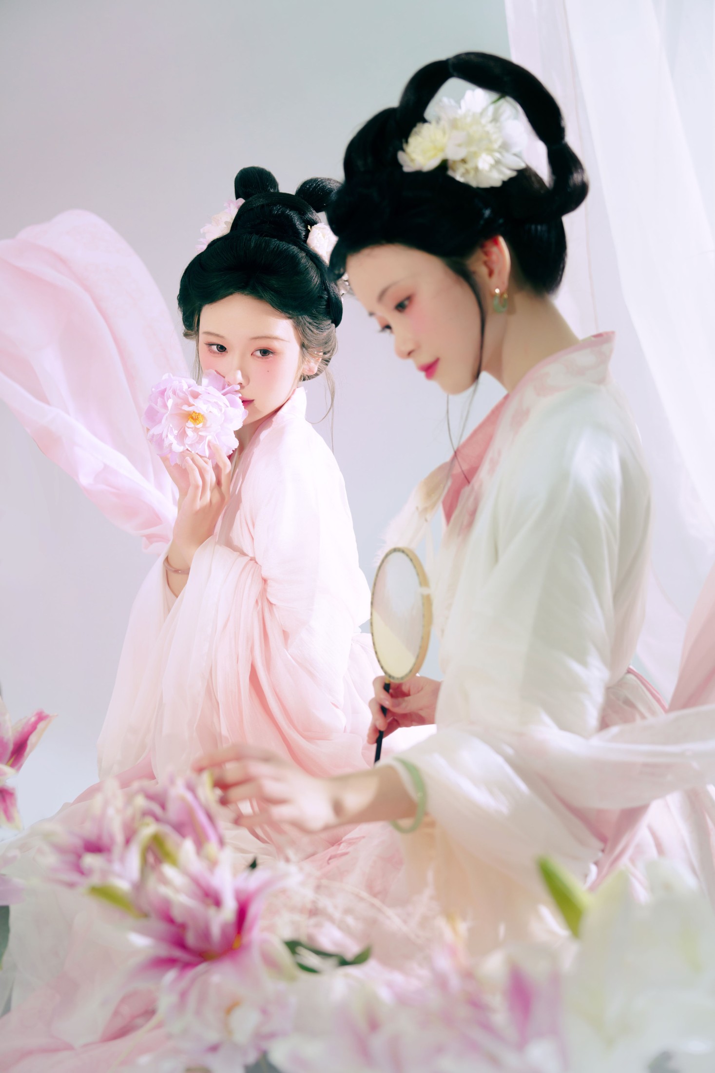 桃迟 苔源 – 《美人如花隔云端》[31P]