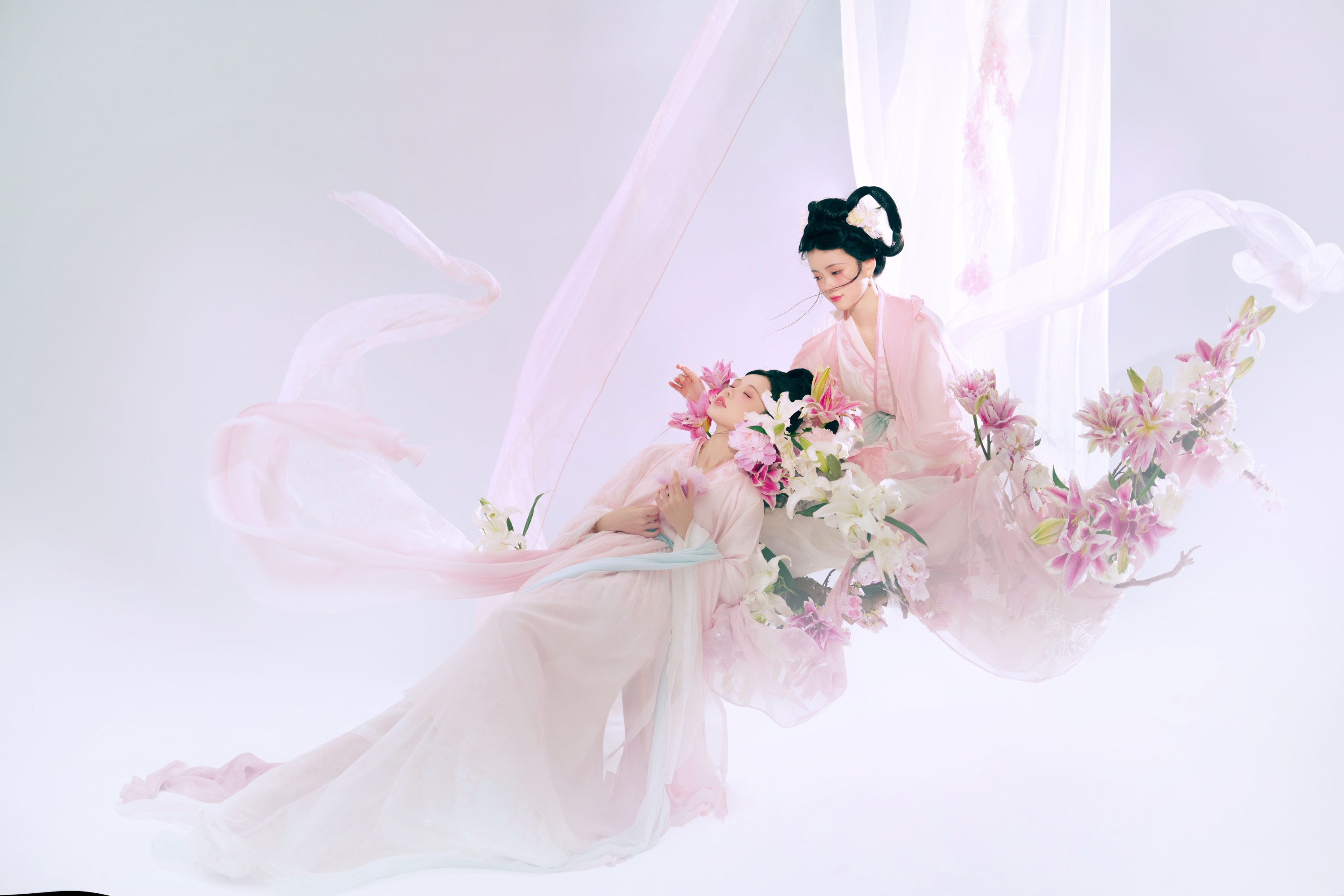 桃迟 苔源 – 《美人如花隔云端》[31P]