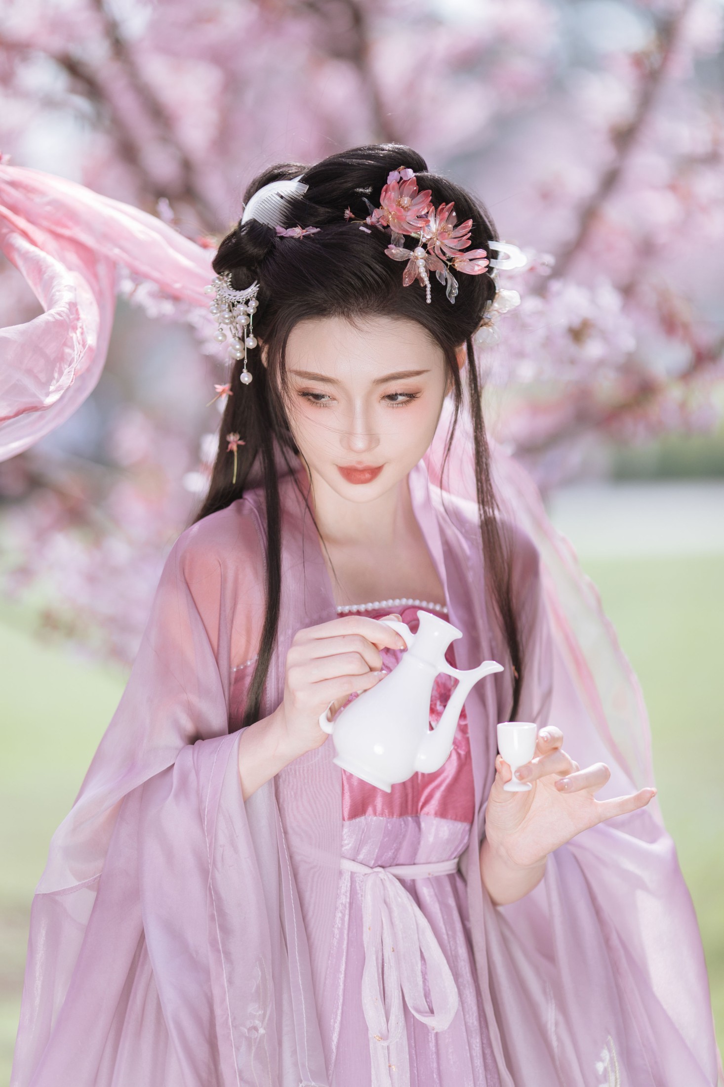 柳柳杨柳柳 – 《风起樱如雪》[18P]