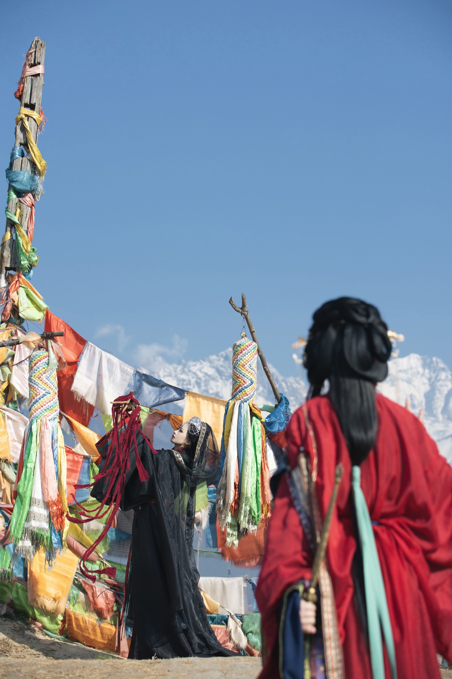 晚晚 晚江亭 – 《双生萨满》[34P]