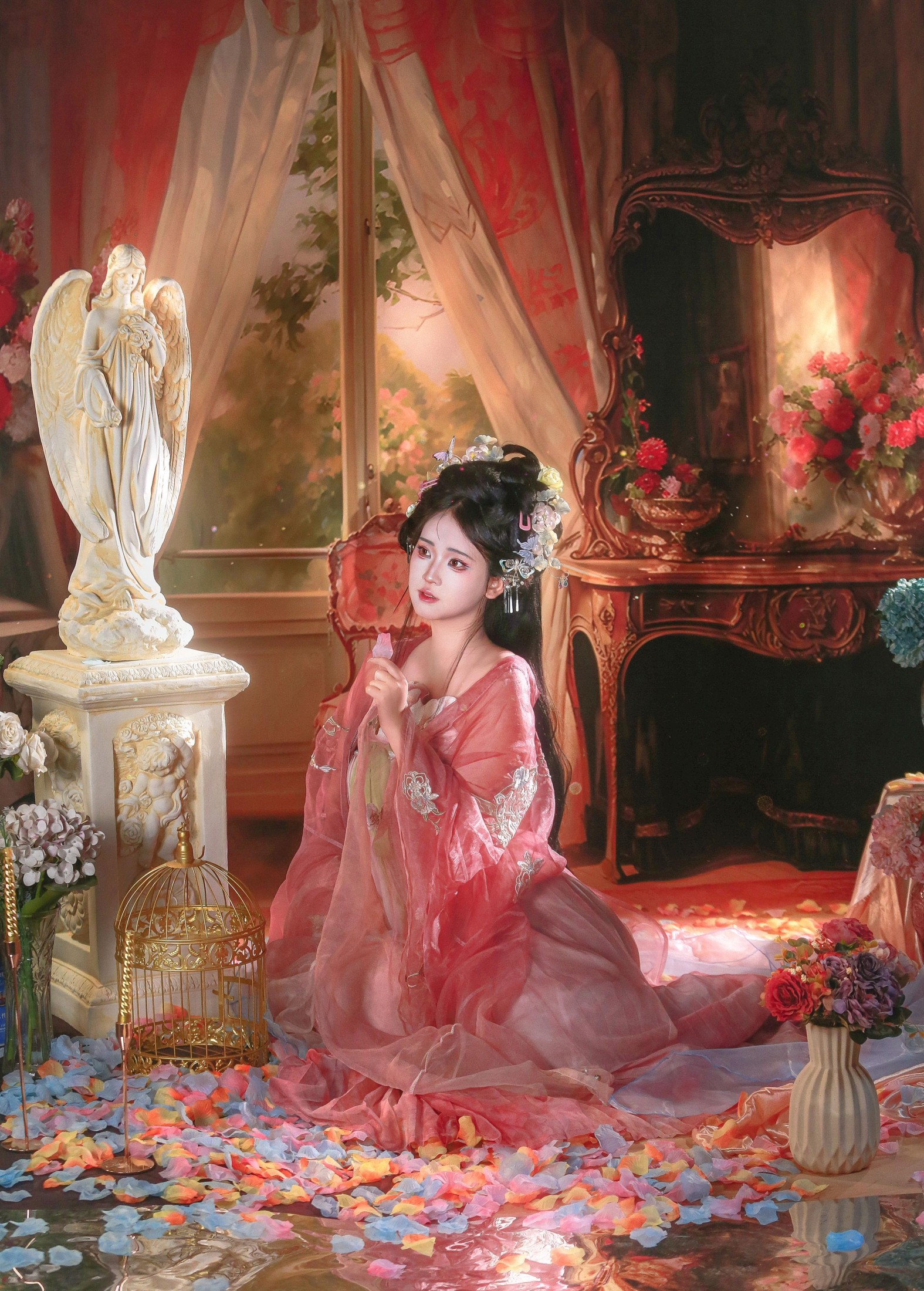 肥牛 – 《油画少女》[15P] 插图2