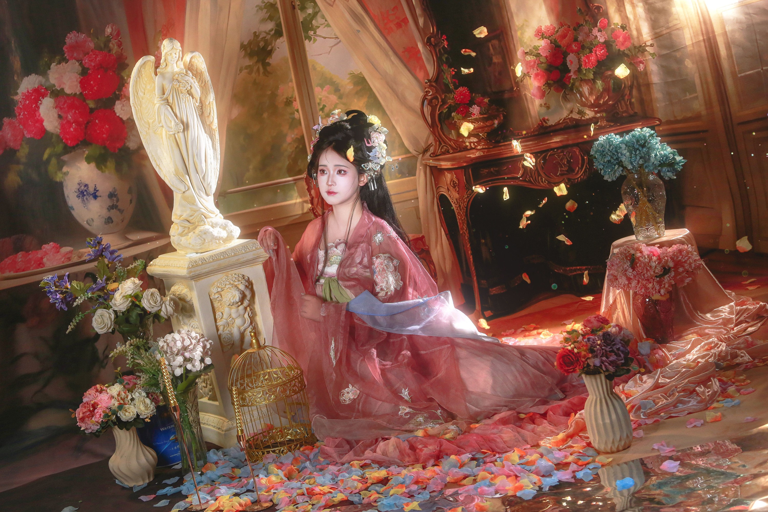 肥牛 – 《油画少女》[15P]