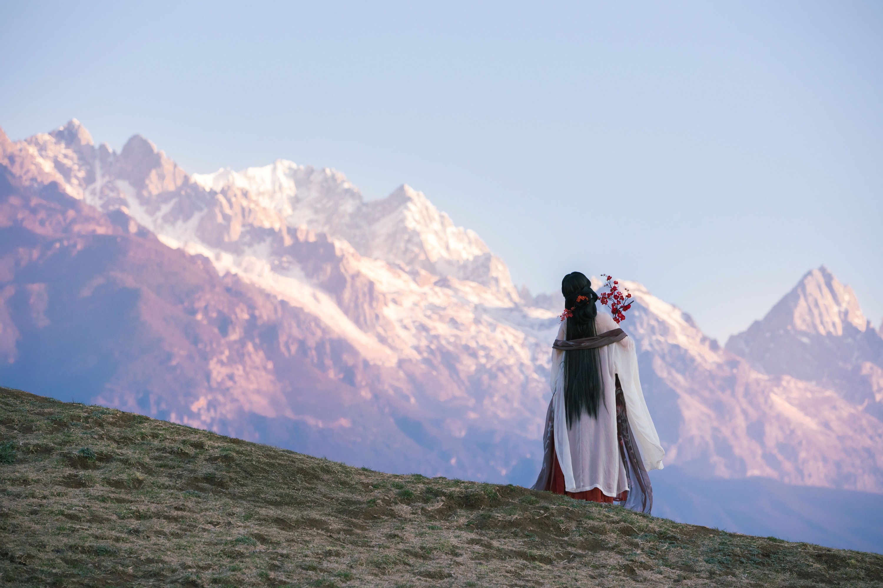 晚江亭 – 《胭脂染》[33P]