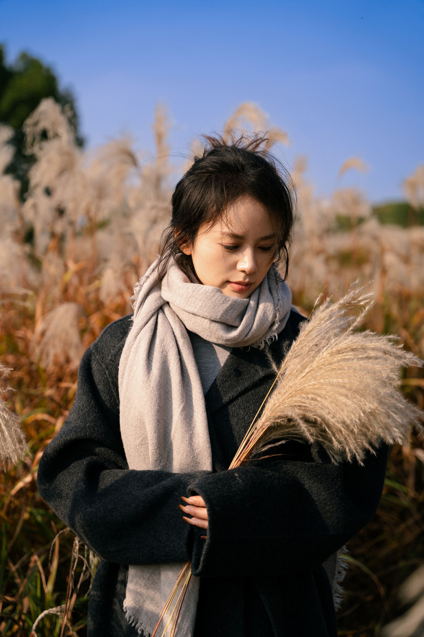 竹官 – 《秋日芦苇荡电影感写真》[13P] 插图4