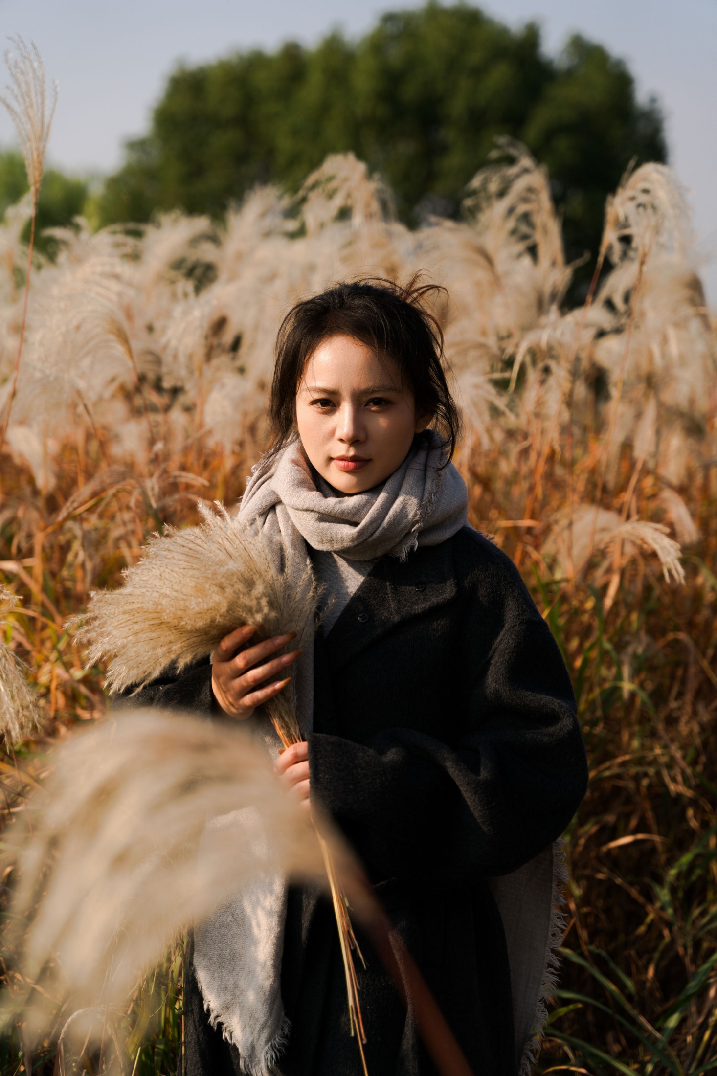 竹官 – 《秋日芦苇荡电影感写真》[13P] 插图3