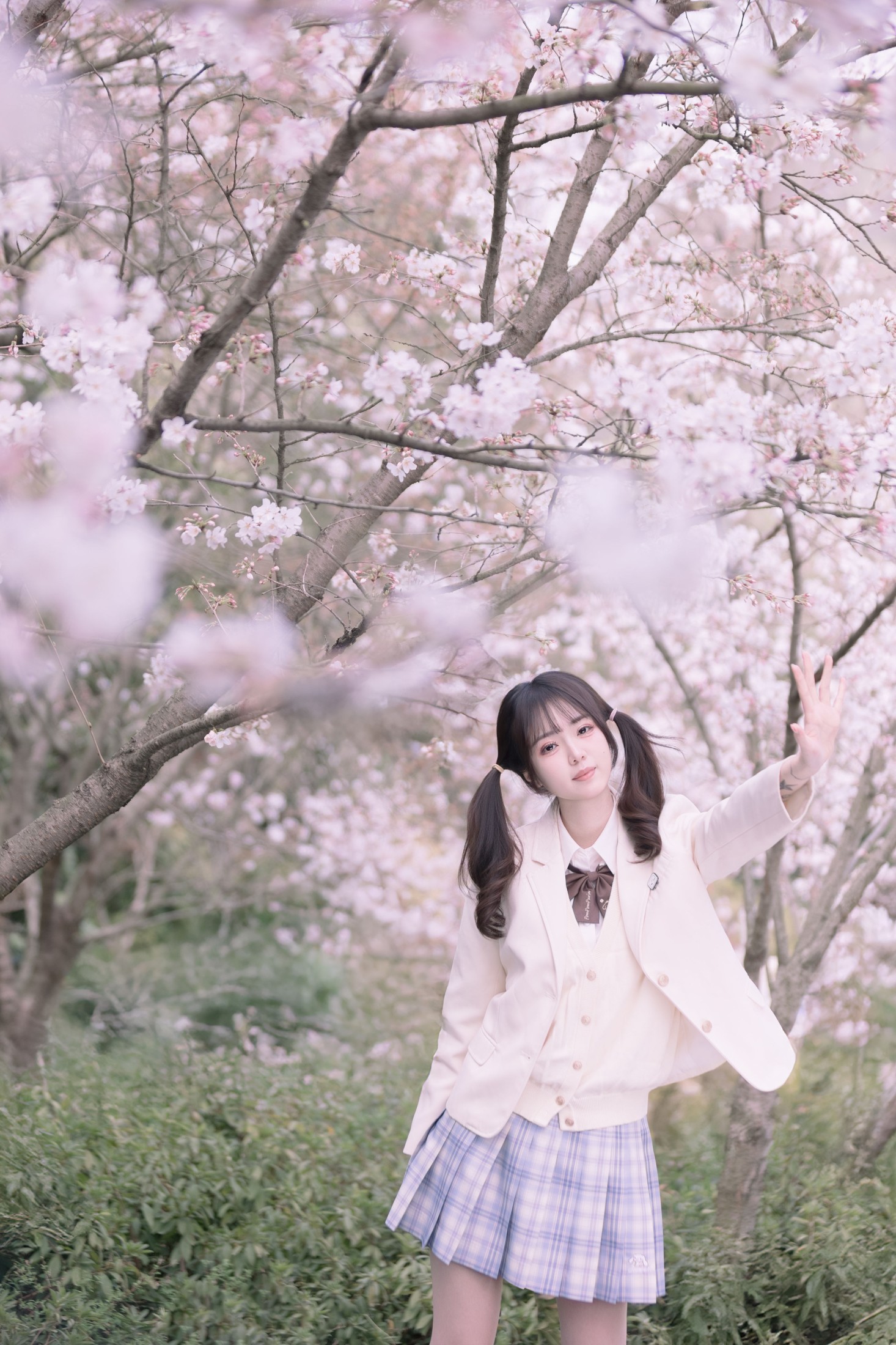 刺青师豆芽 – 《樱花树下的少女》[24P]