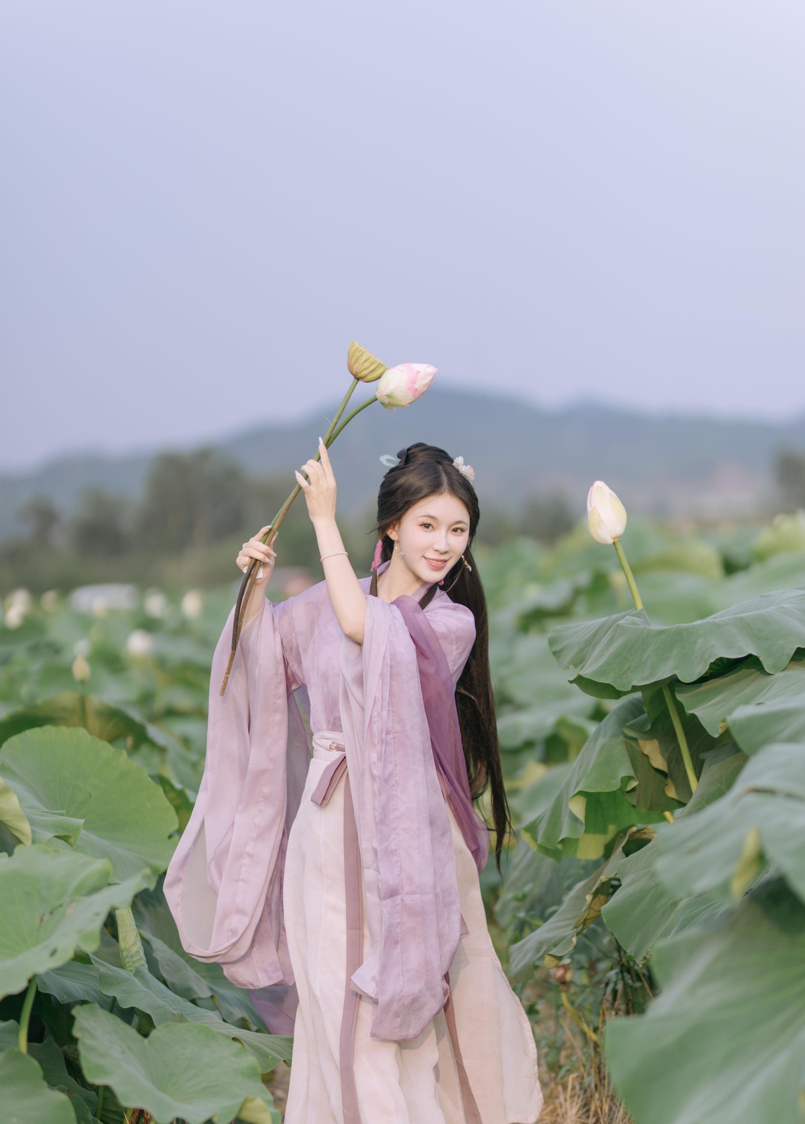 许尽欢～ – 《荷叶连田田》[17P]