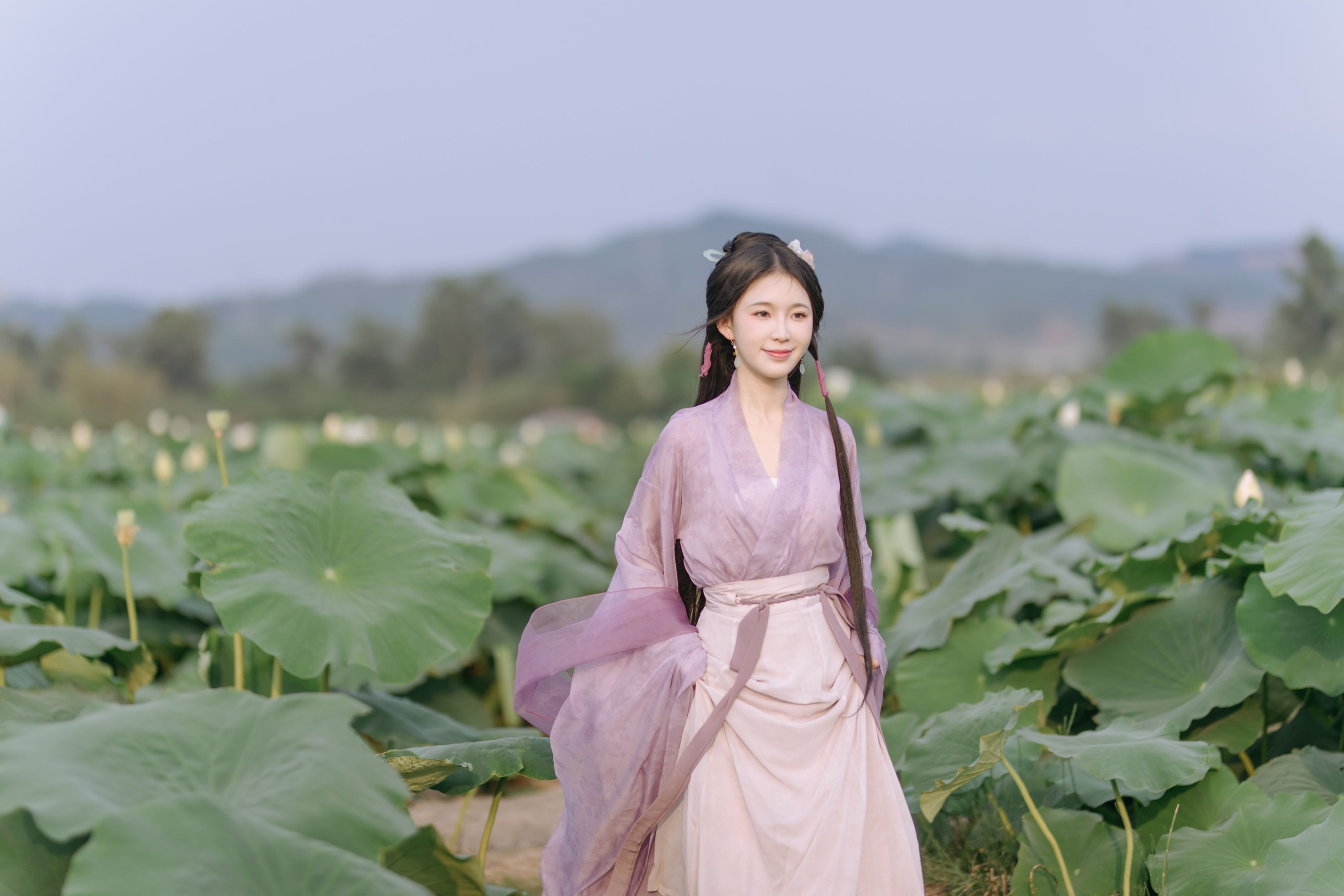 许尽欢～ – 《荷叶连田田》[17P]