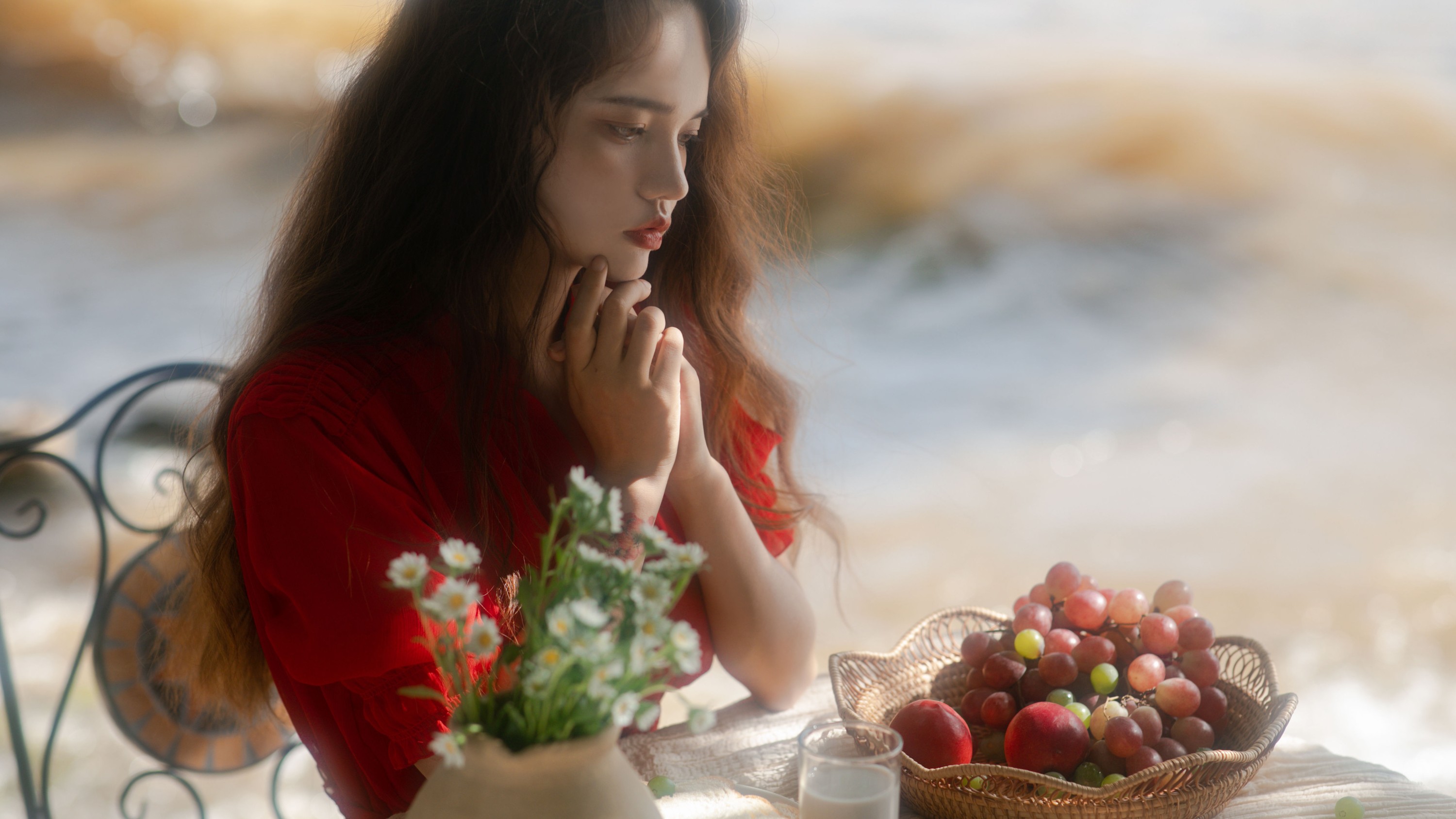 肉肉馅团子 – 《假日红裙》[17P]