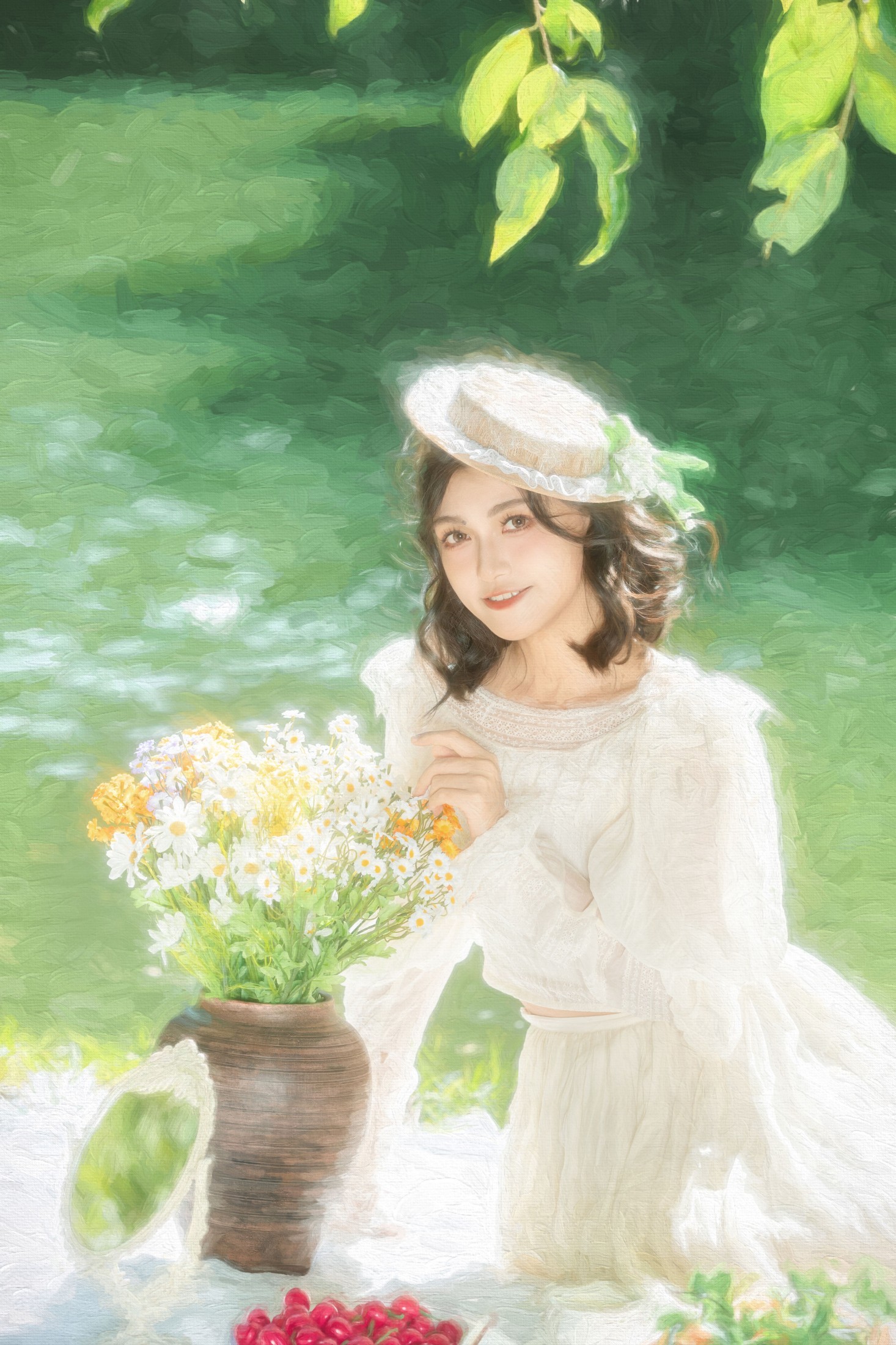 阿稀 – 《赴一场油画般的浪漫野餐》[20P]