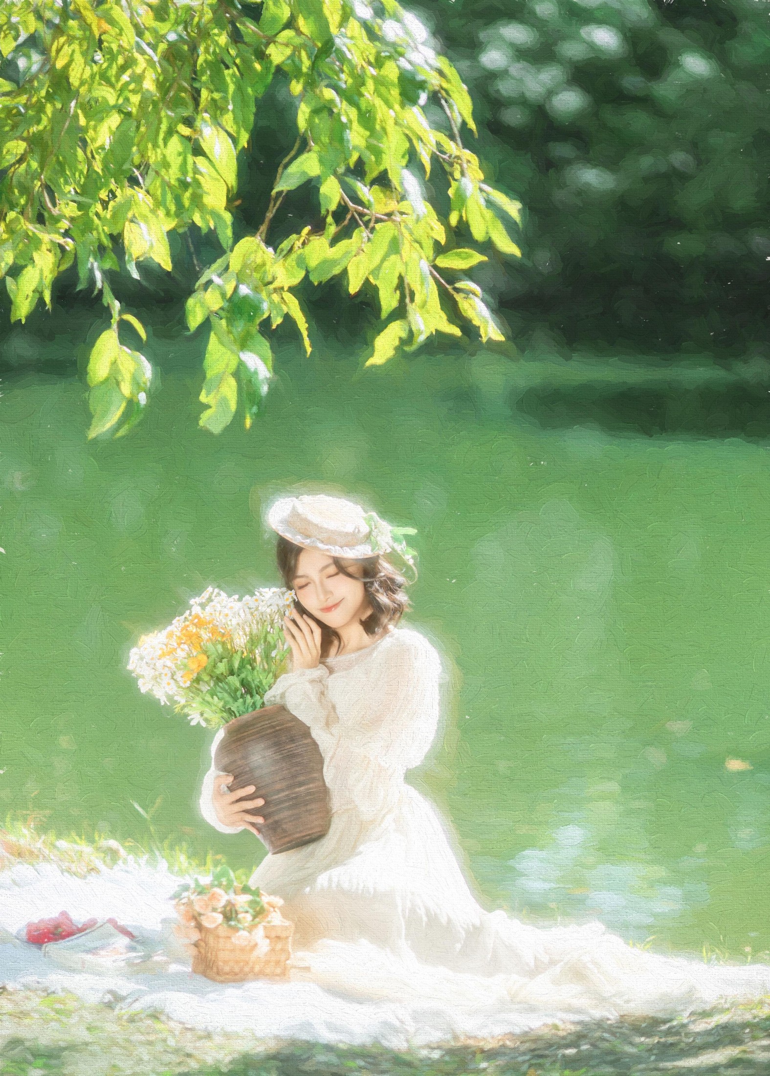 阿稀 – 《赴一场油画般的浪漫野餐》[20P] 插图2