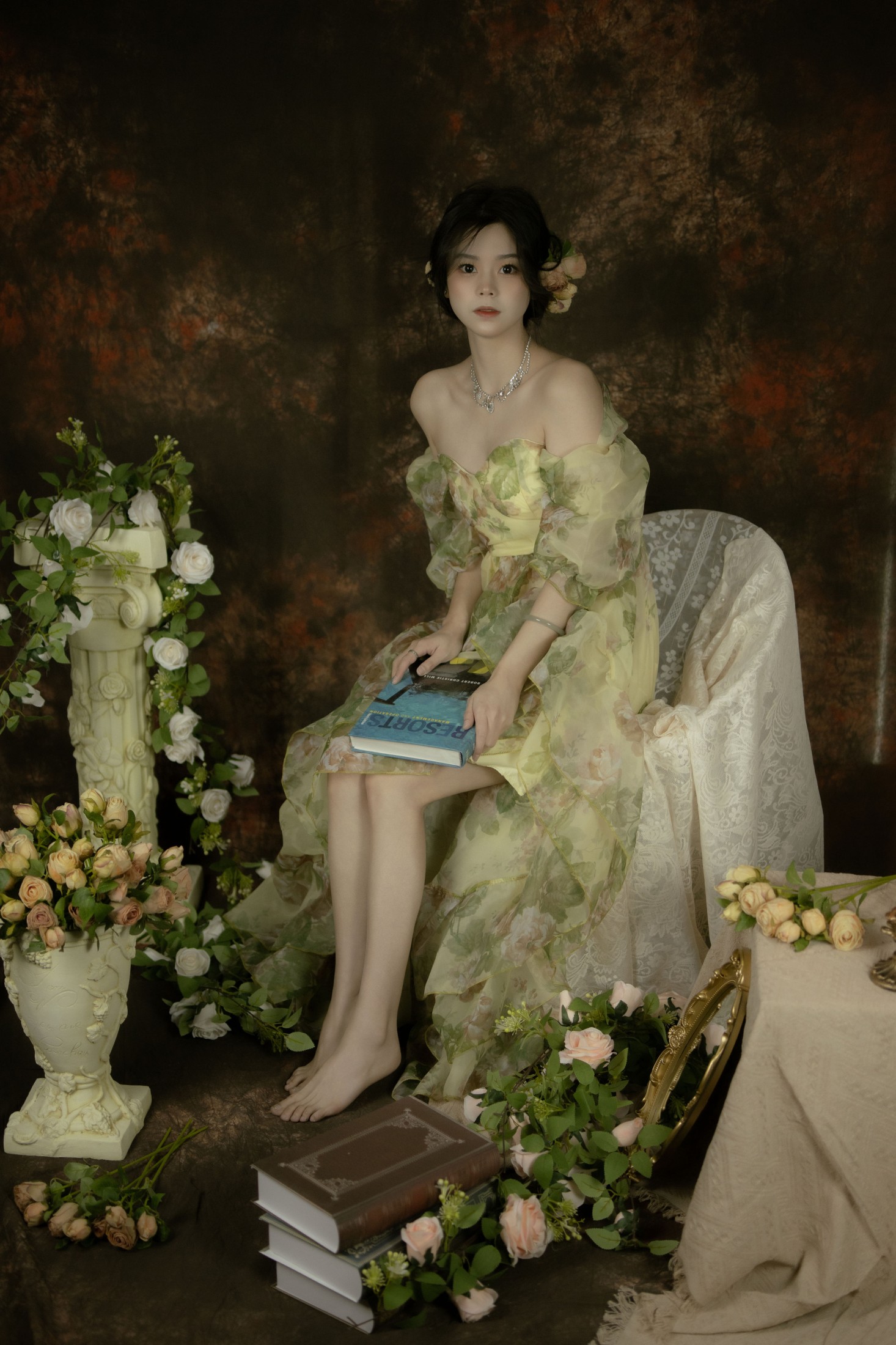 焱 – 《画中花》[47P]