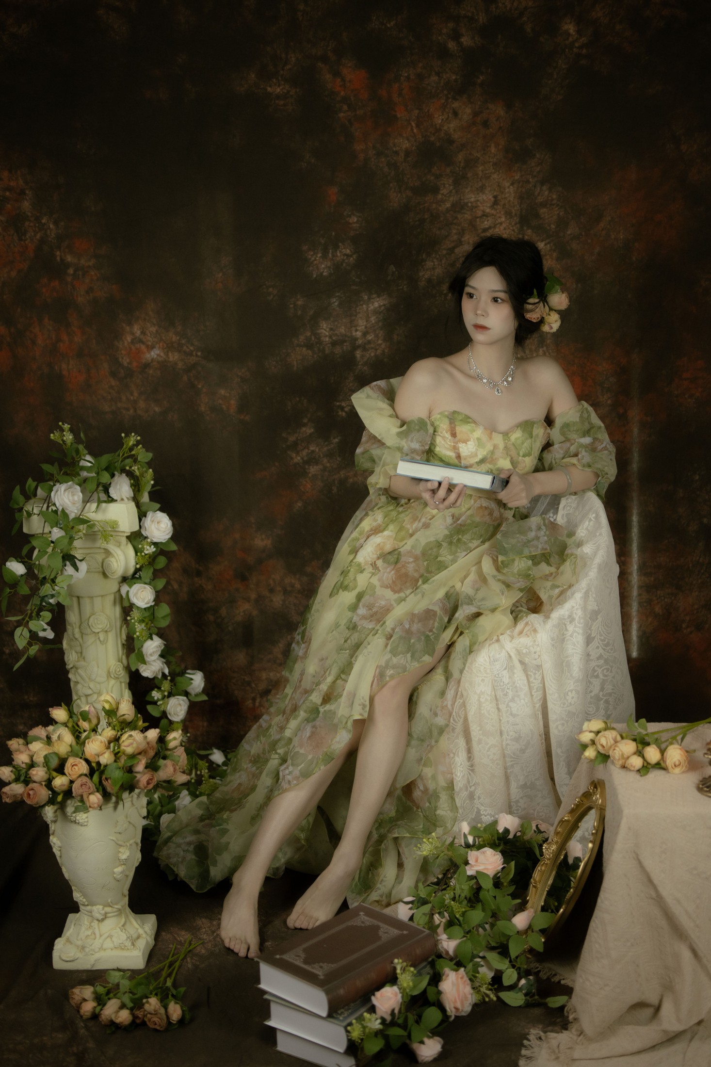 焱 – 《画中花》[47P]