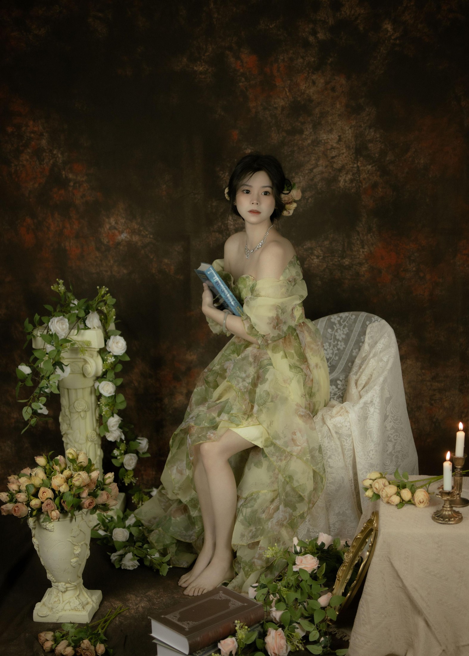 焱 – 《画中花》[47P]