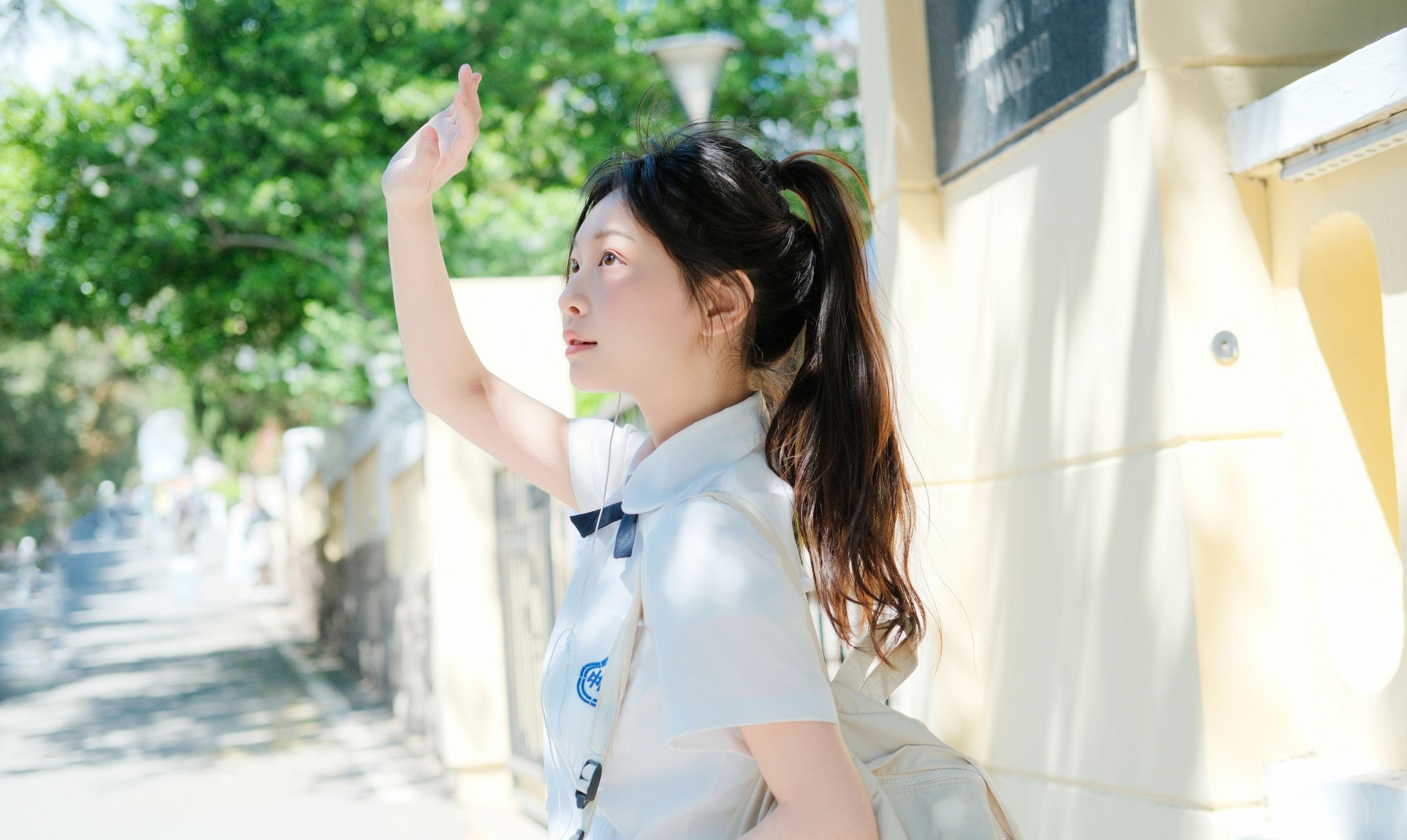 爱拍侧脸的小象 – 《等你下课》[19P]