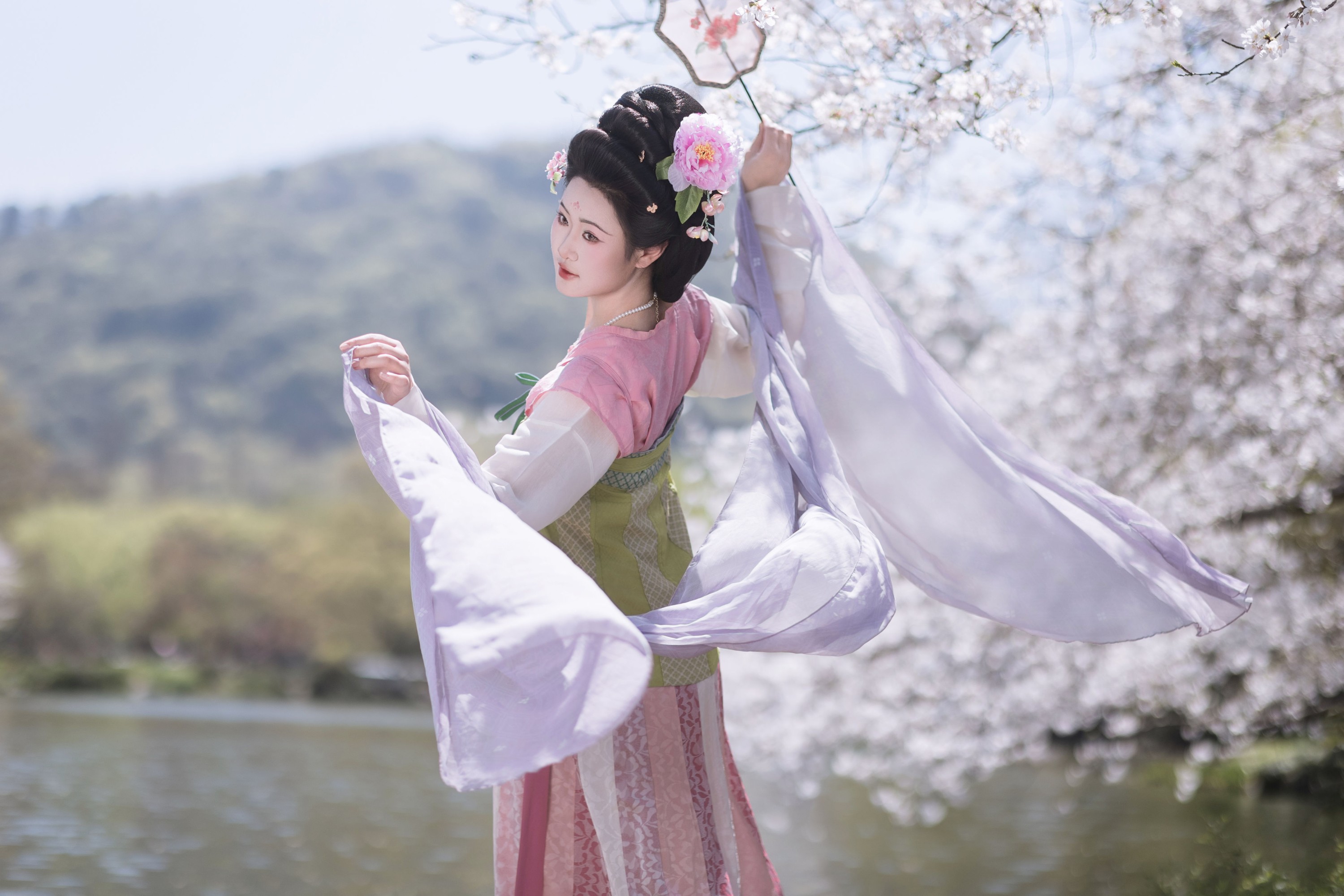 是霜泠吖 – 《踏春赏樱》[66P]