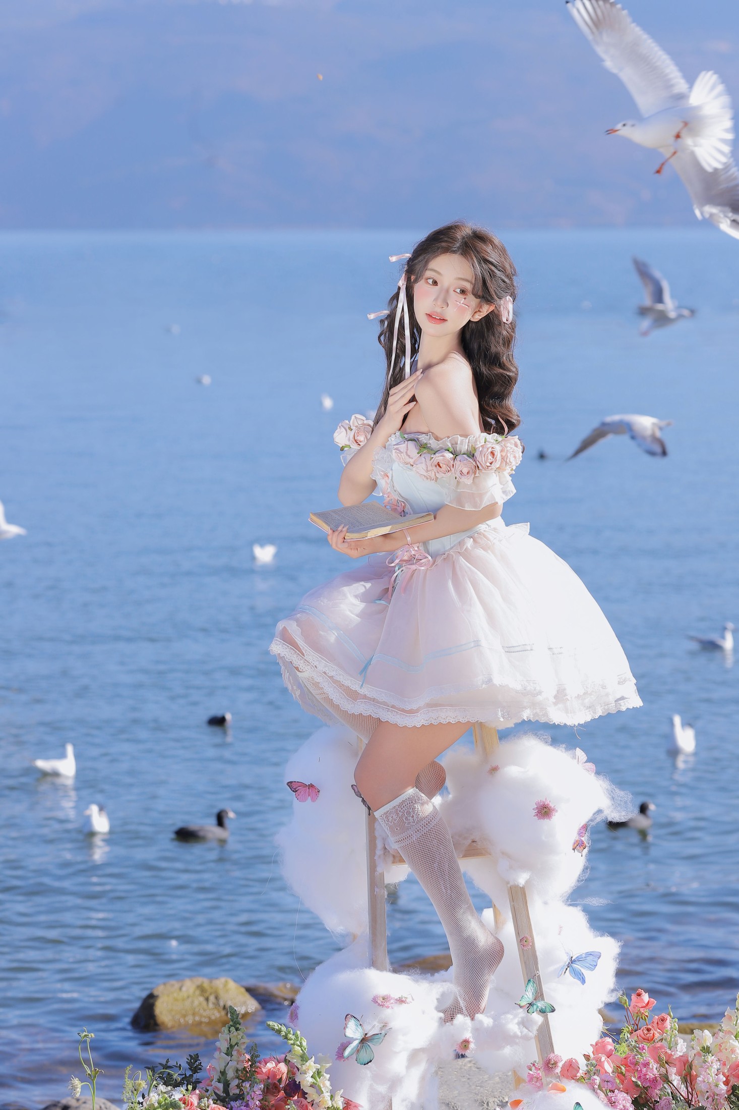 燕燕有梨涡 – 《少女的云端梦境》[37P]