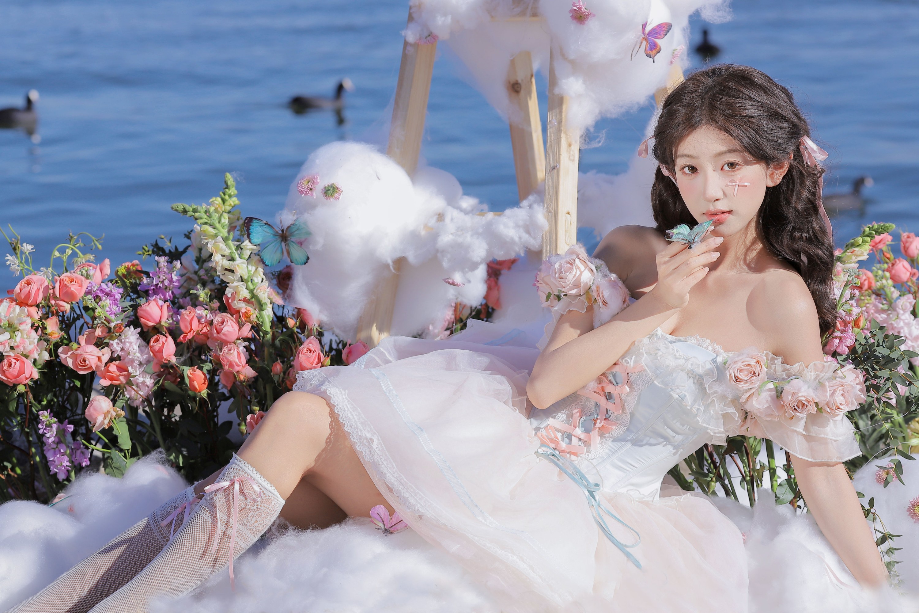 燕燕有梨涡 – 《少女的云端梦境》[37P]