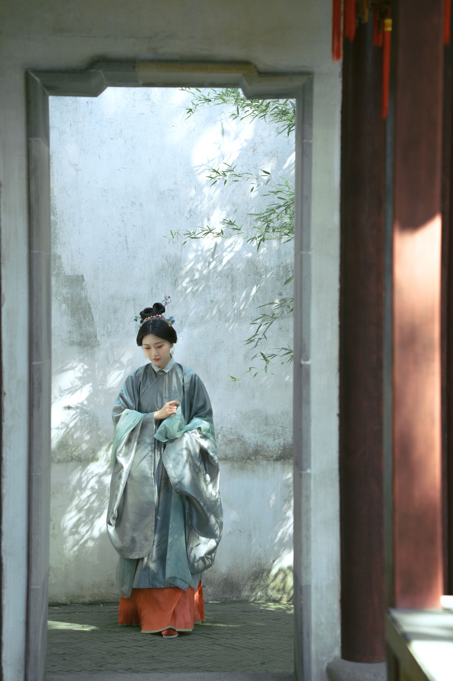 竹梨月 – 《应是竹下美人骨》[17P]