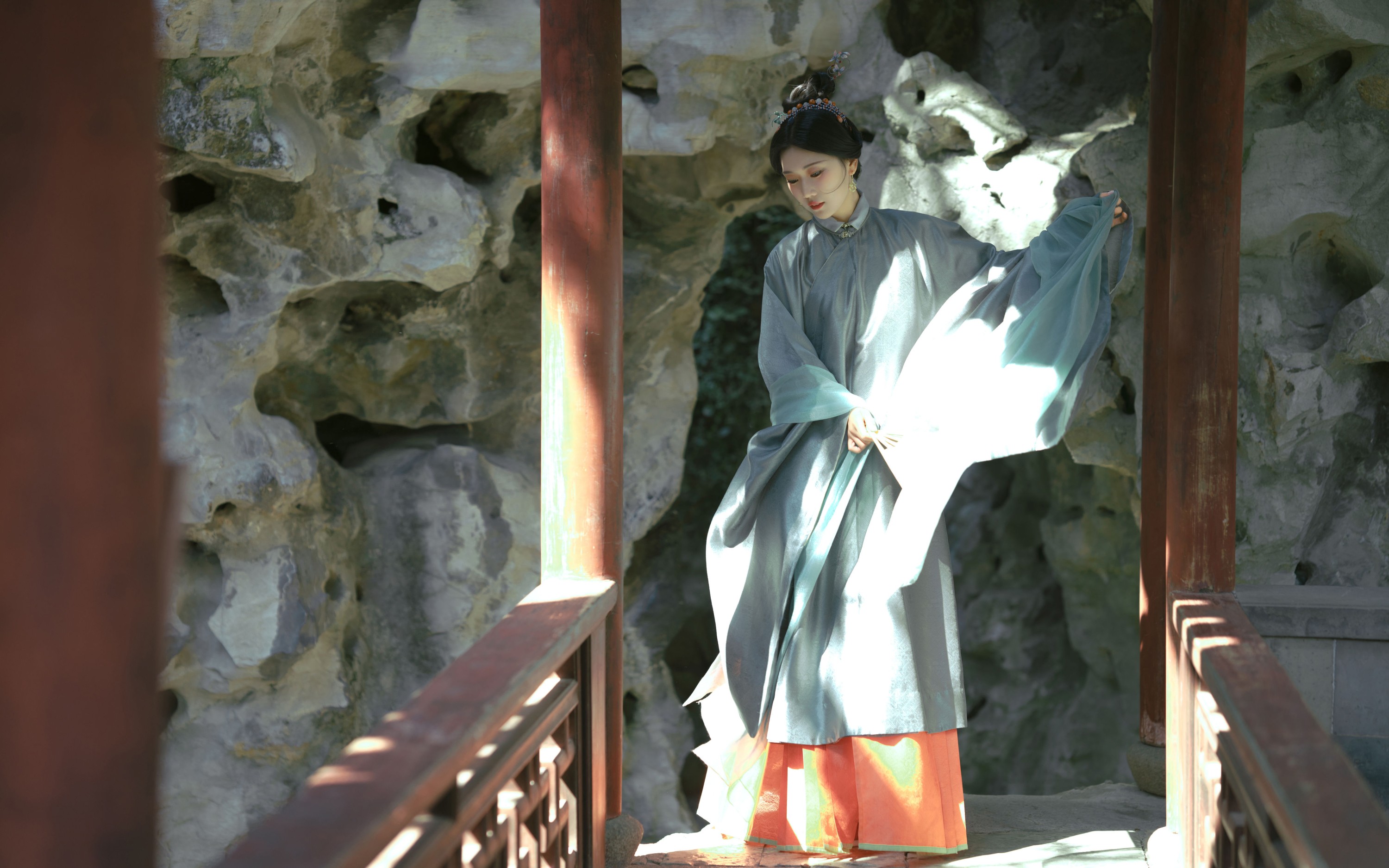 竹梨月 – 《应是竹下美人骨》[17P]