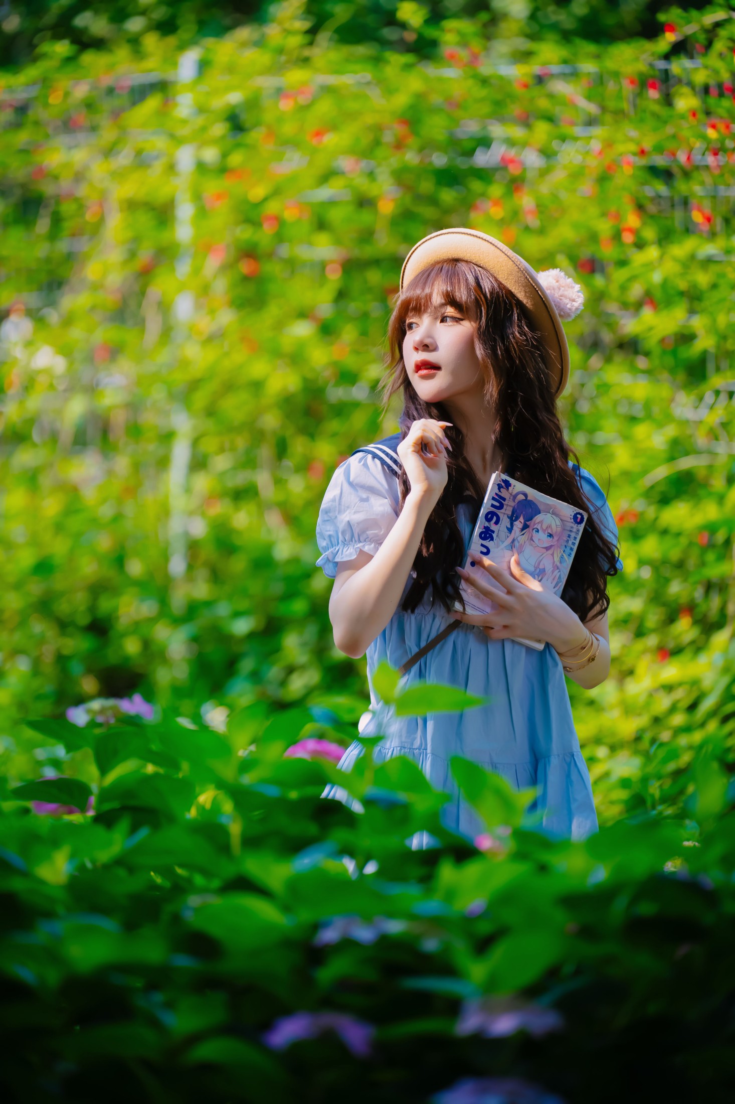 香菇菜包 – 《抱着童话书跌进滨江森林的红色绣球梦境！》[33P]