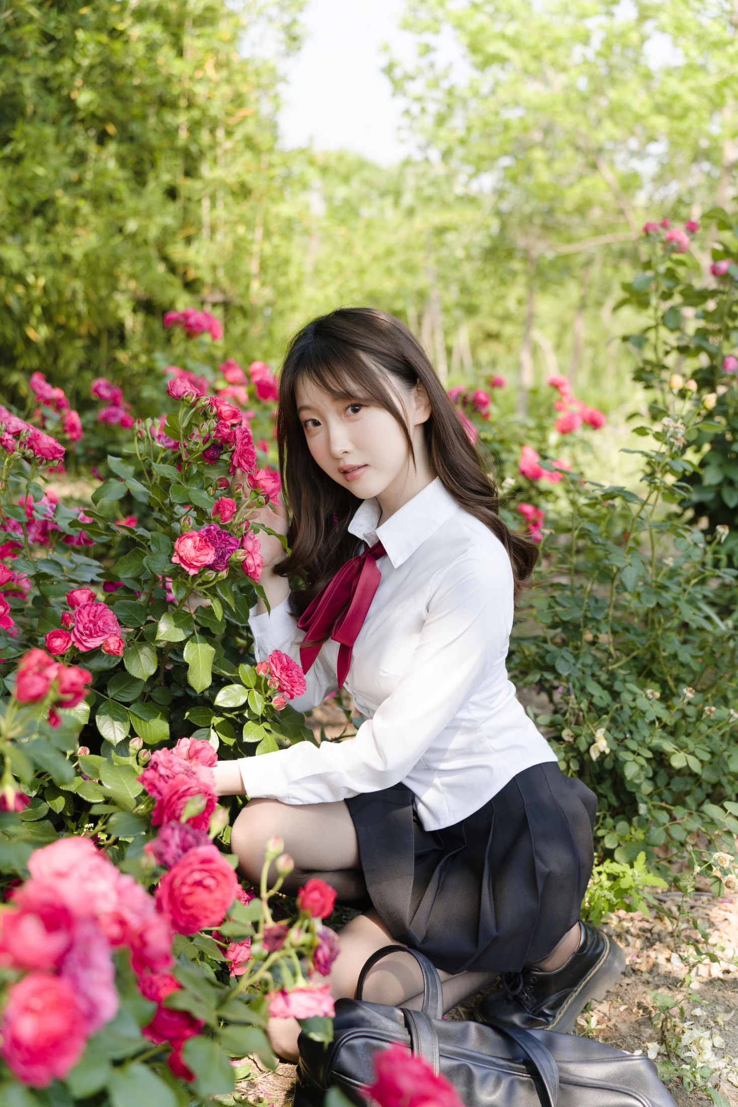 冰冷企鹅 – 《花间少女》[38P]