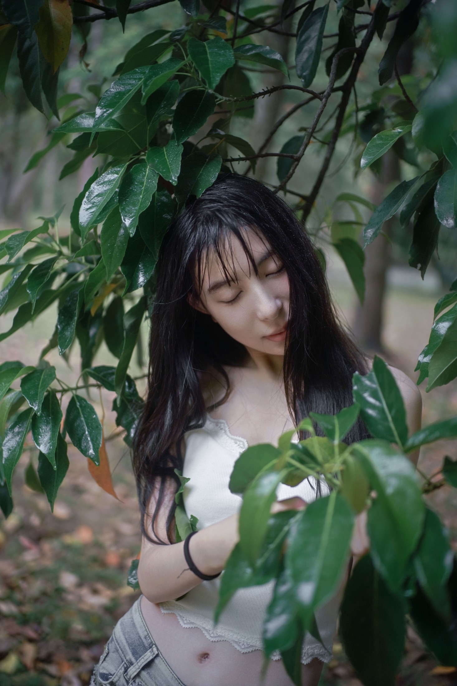 0831 – 《雨林微雨・少女的湿漉漉童话》[36P]