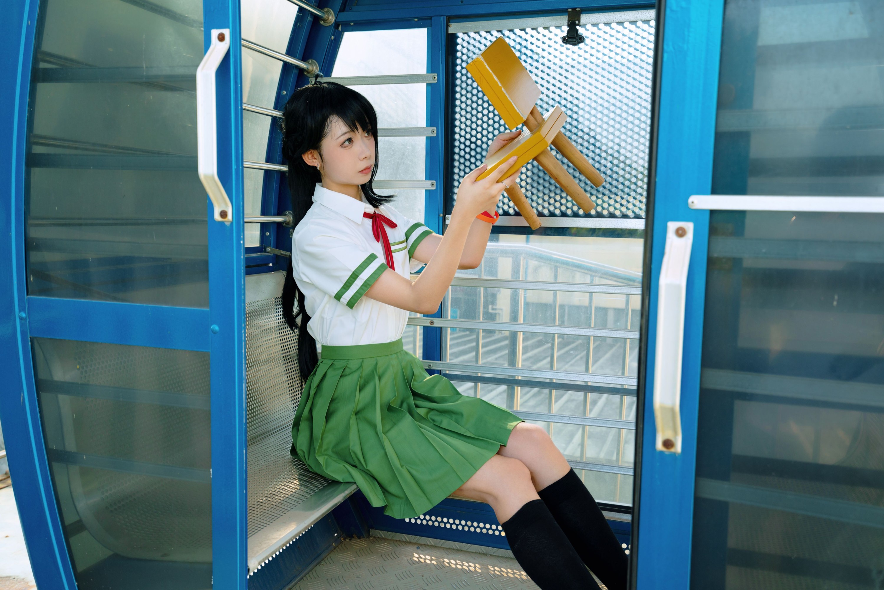 苏槿吃不吃葱 – 《广州 废弃游乐园 学姐的铃芽之旅！》[43P] 插图5