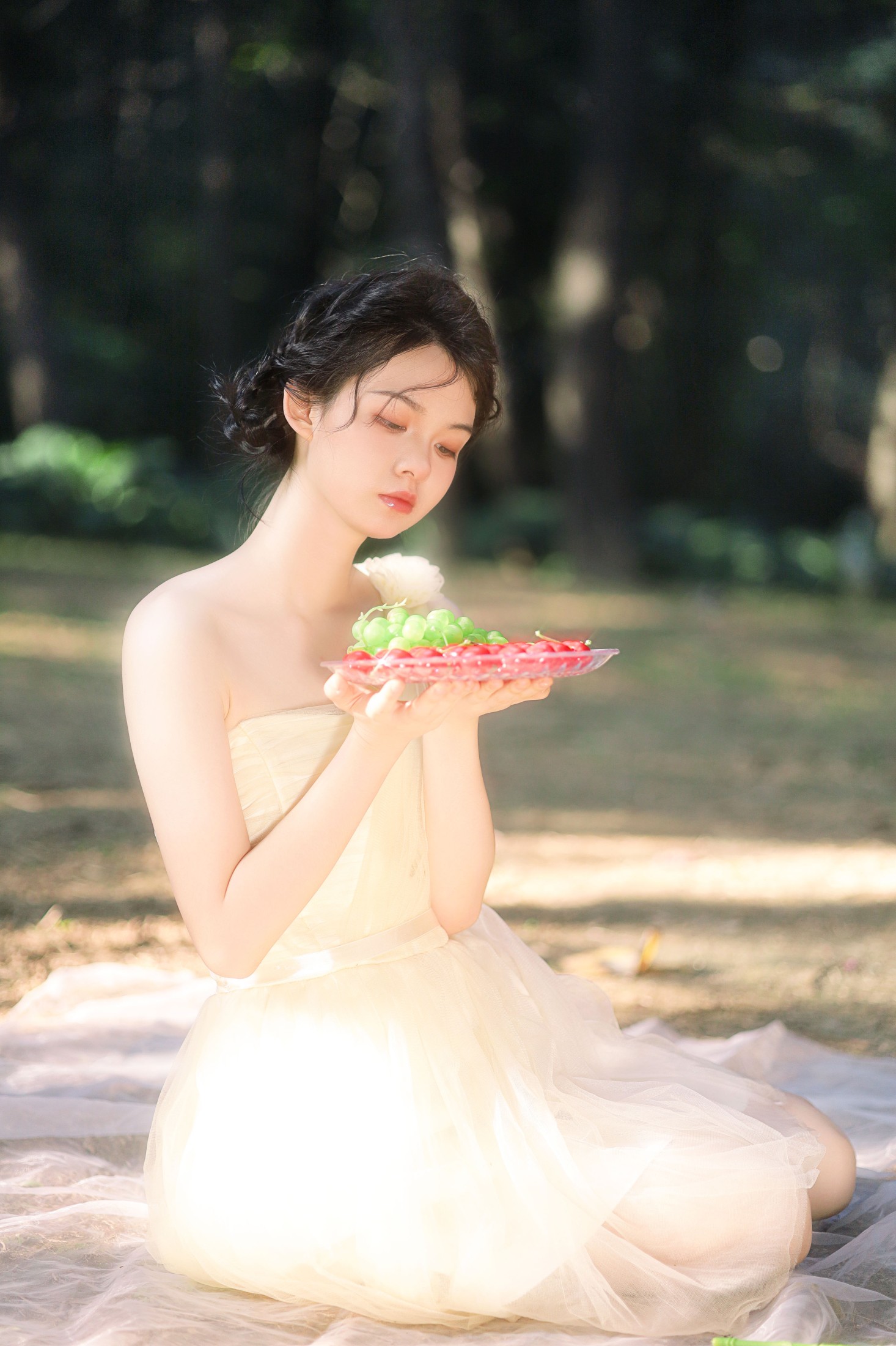 不爱吃葱星人_ – 《水果午后》[13P]