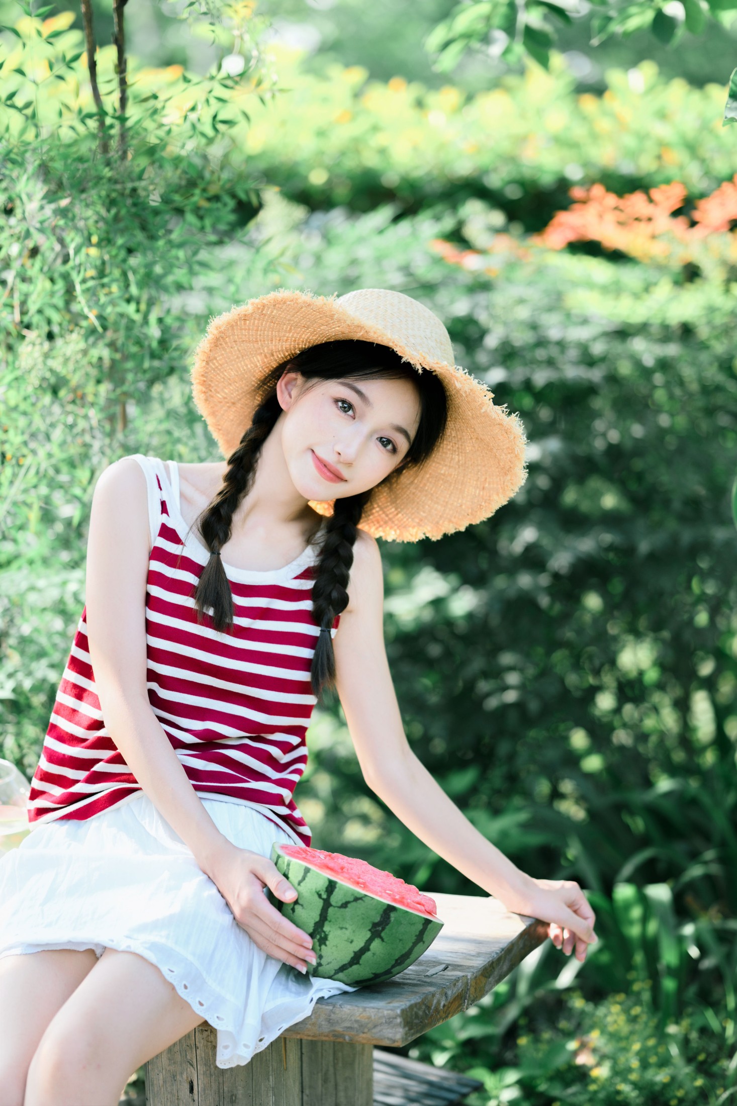 林淼鑫 – 《夏日少女与红西瓜》[17P] 插图5