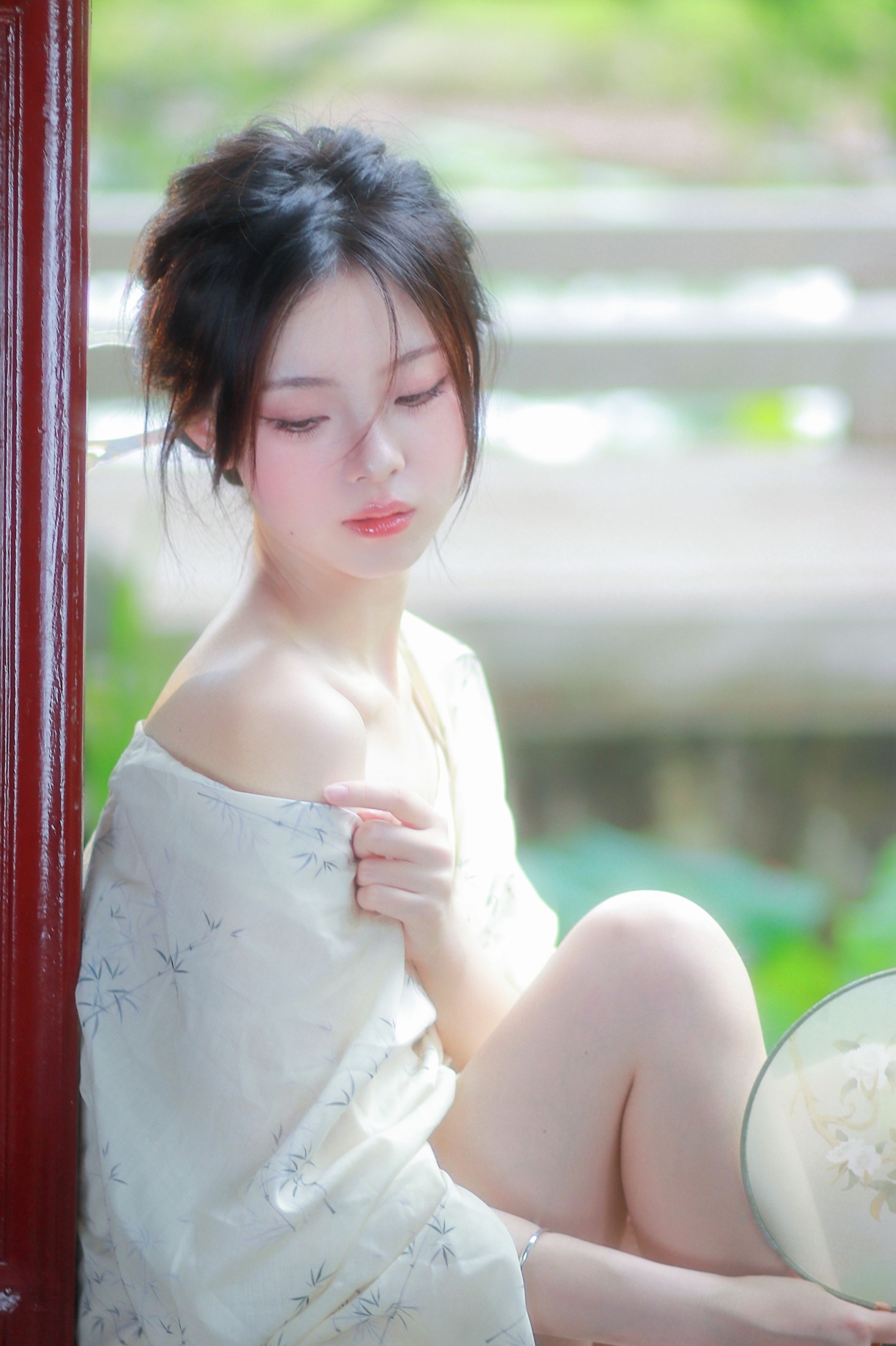 鹿离 – 《清冷感新中式～初夏的绿意》[14P] 插图3