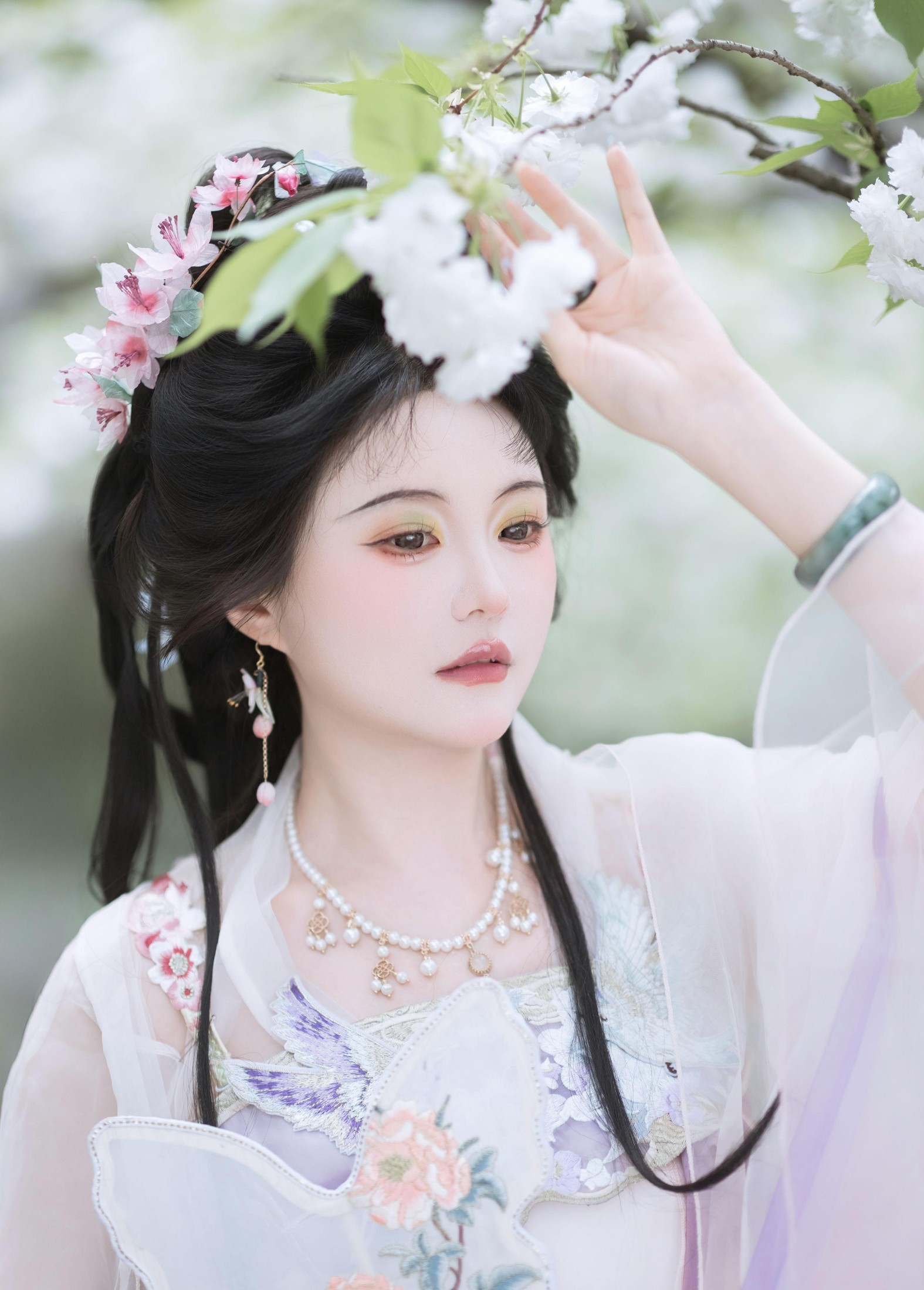 璐璐haley – 《樱花似雪》[43P]