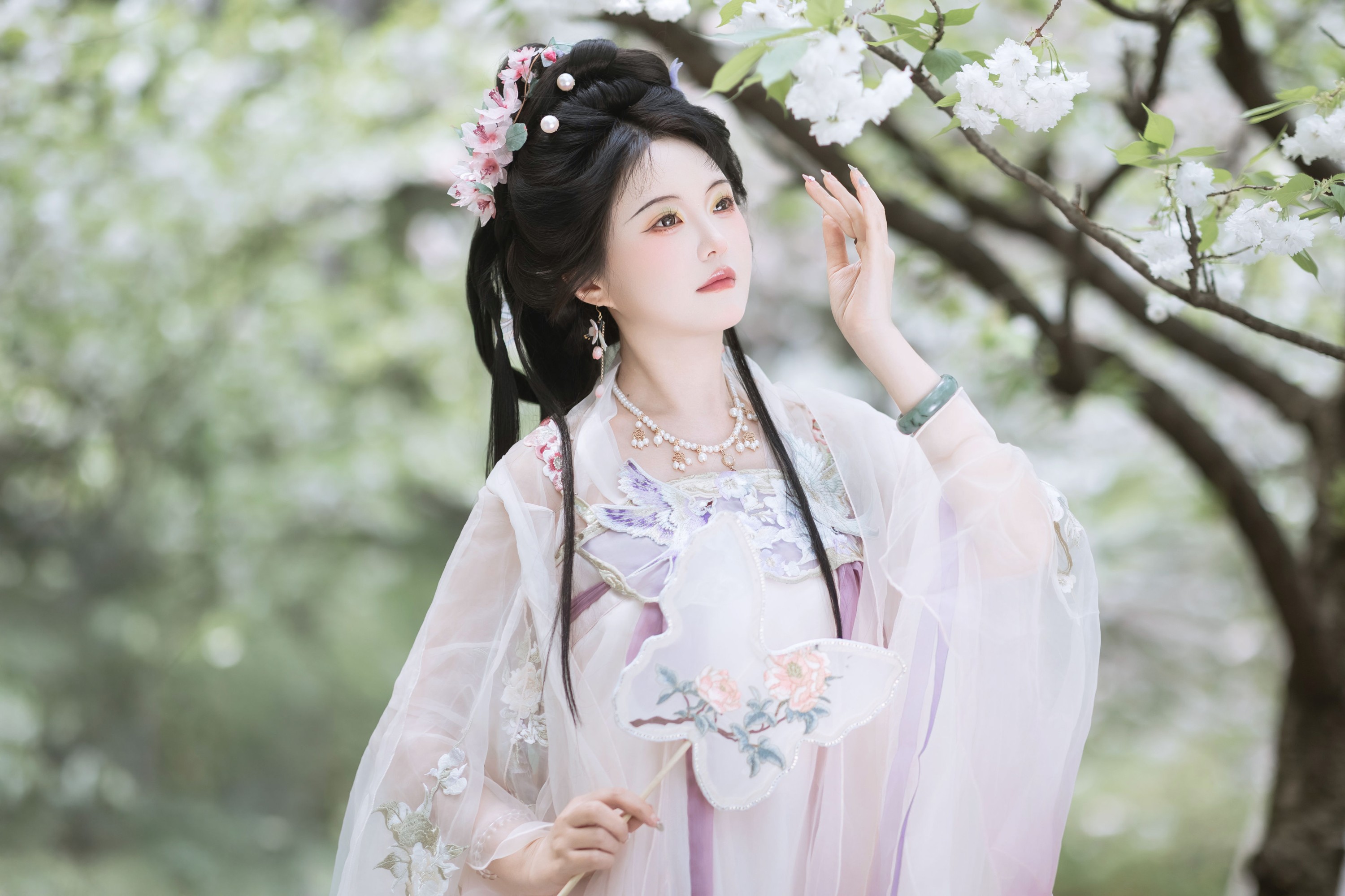 璐璐haley – 《樱花似雪》[43P]