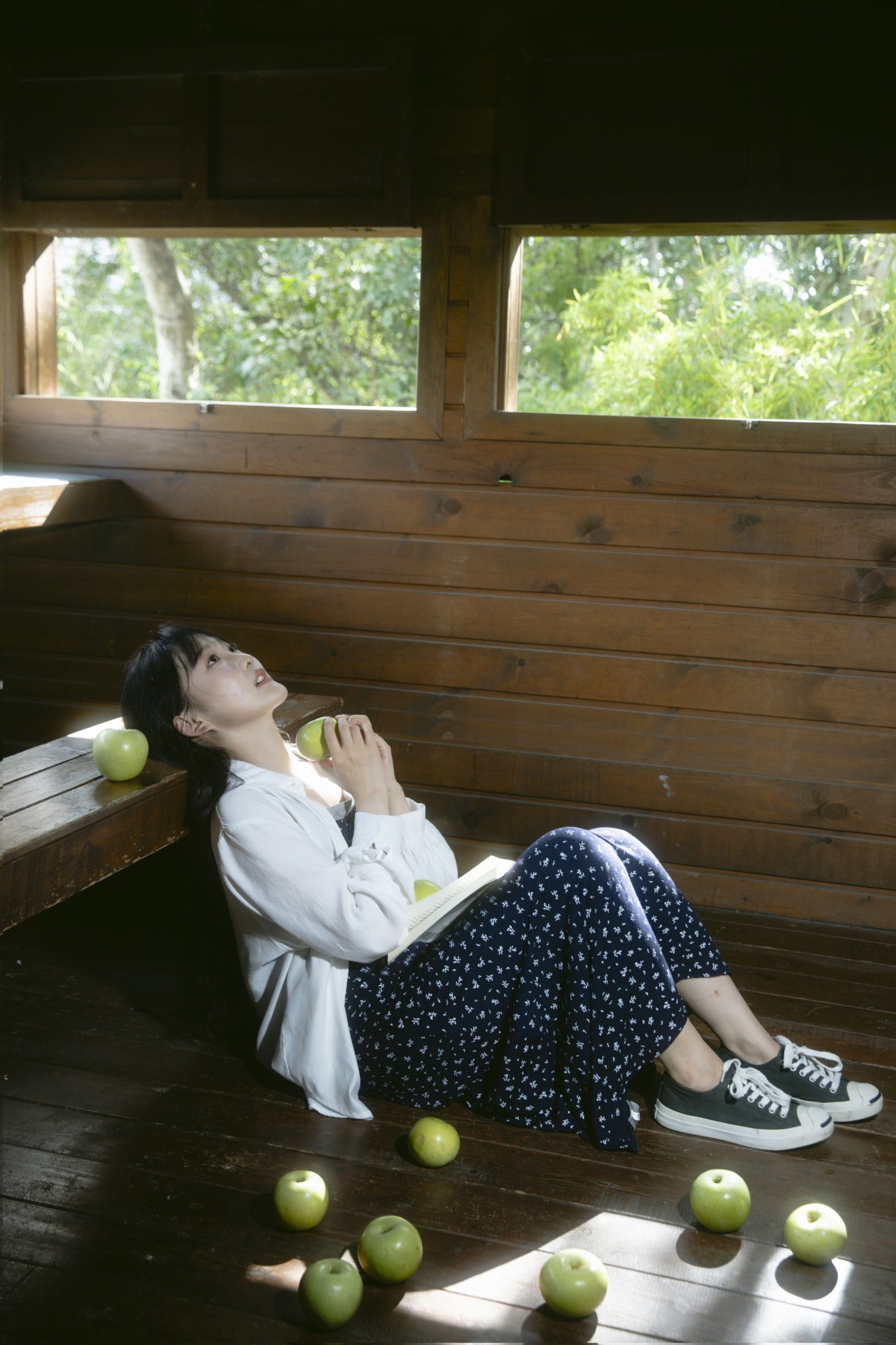 阿肖与猫 – 《小木屋青苹果》[29P]