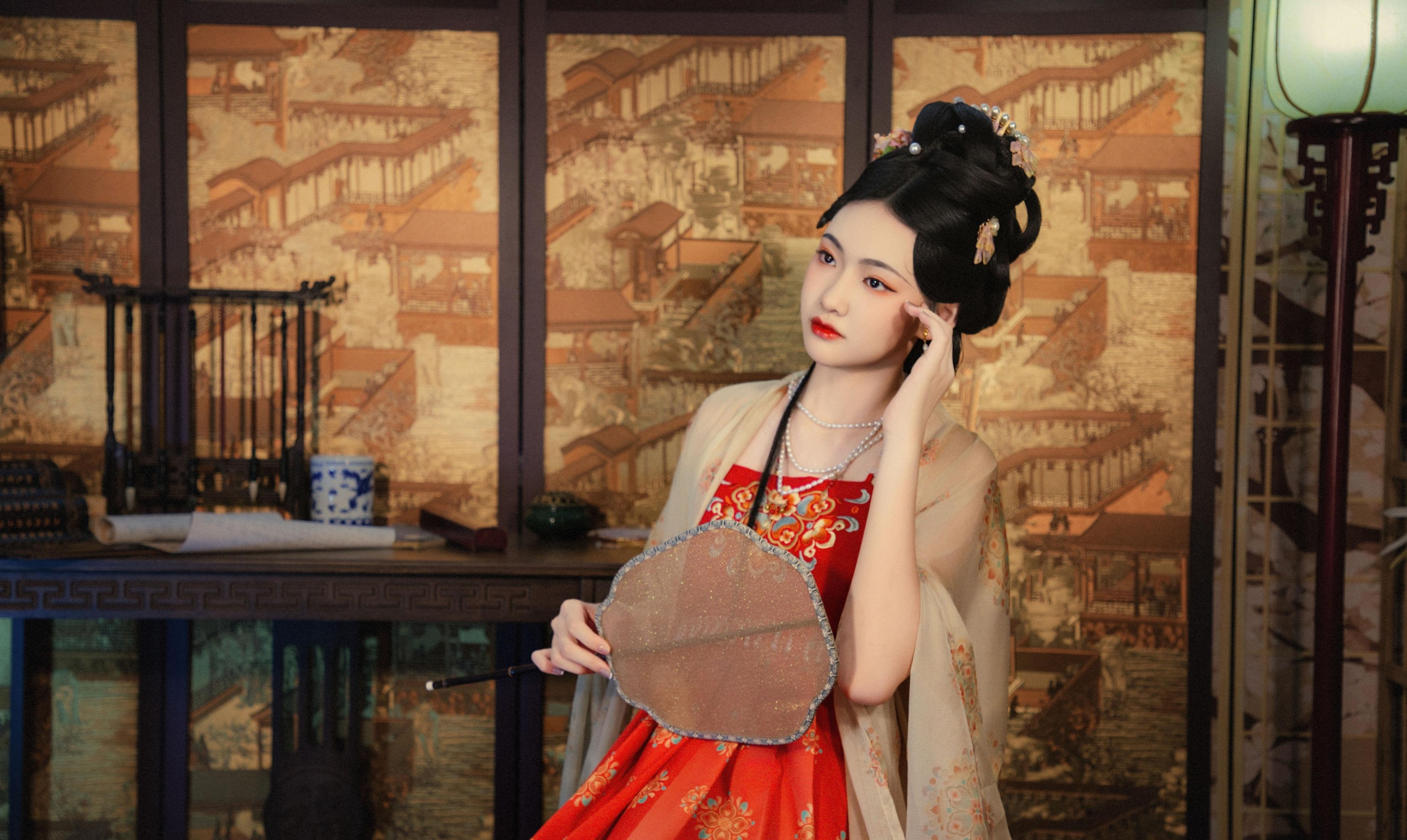 花怜 – 《唐风美女》[16P]