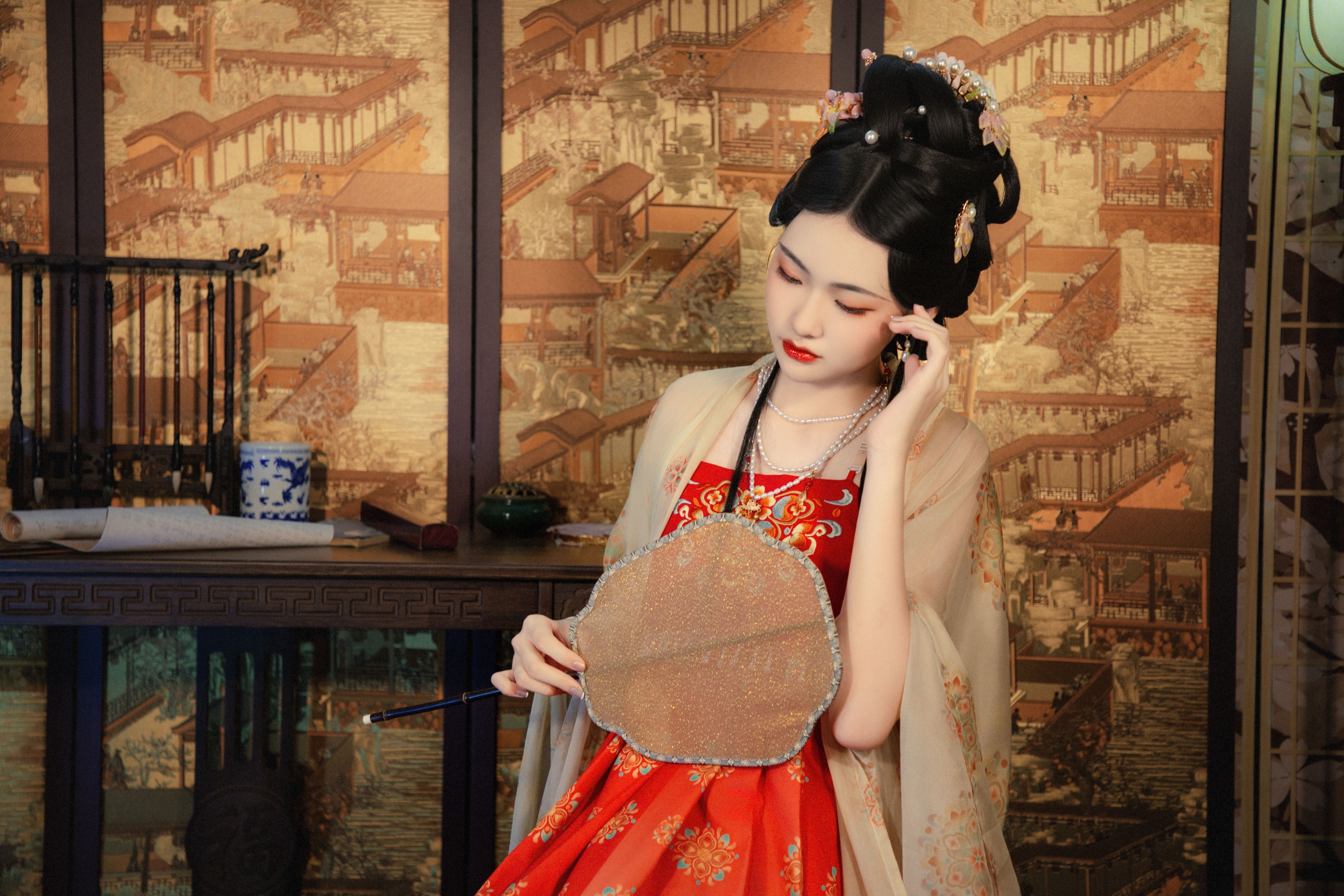 花怜 – 《唐风美女》[16P]