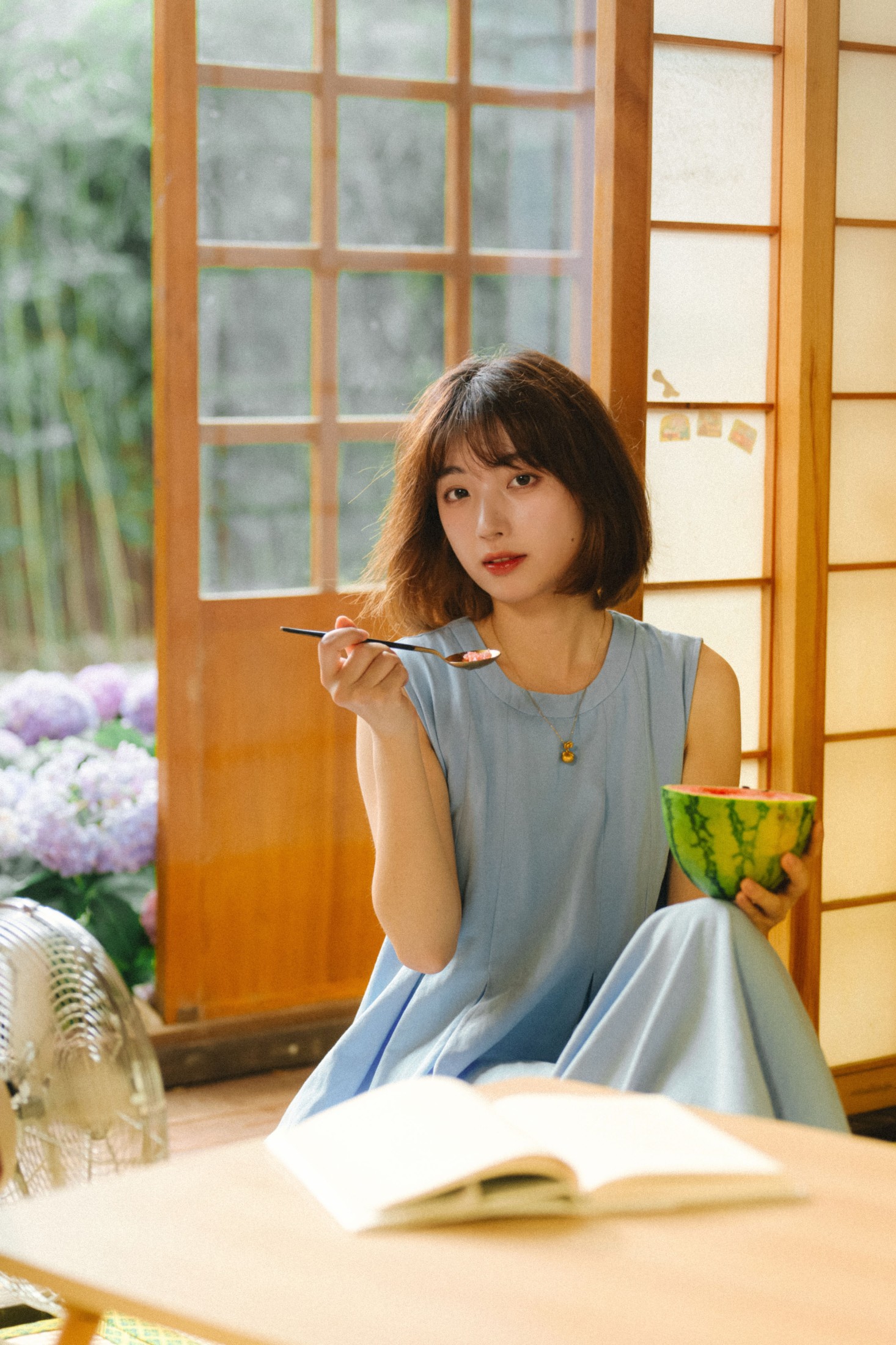 麻薯旎子 – 《尝一口西瓜味的夏天～》[60P]