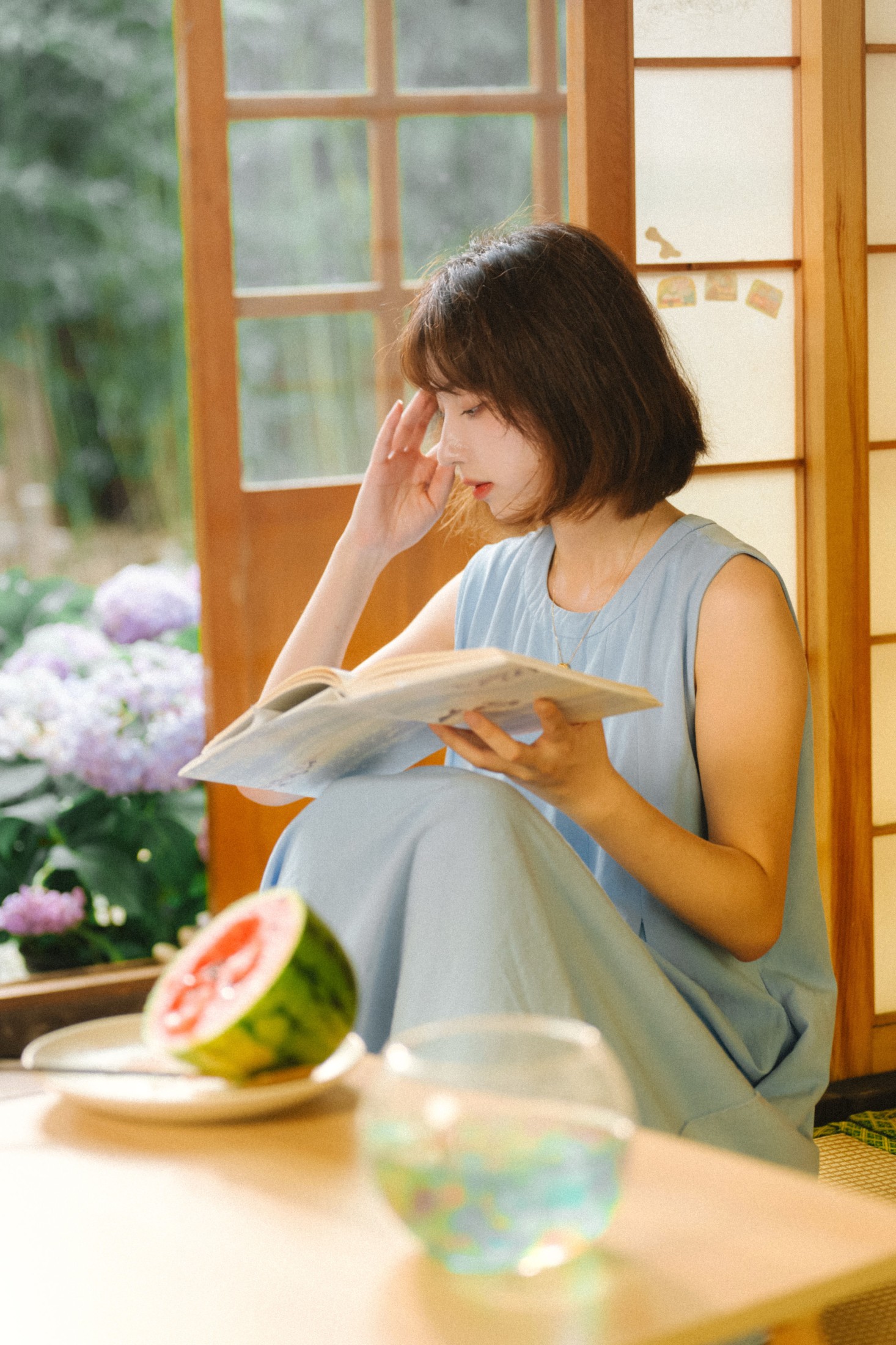 麻薯旎子 – 《尝一口西瓜味的夏天～》[60P]