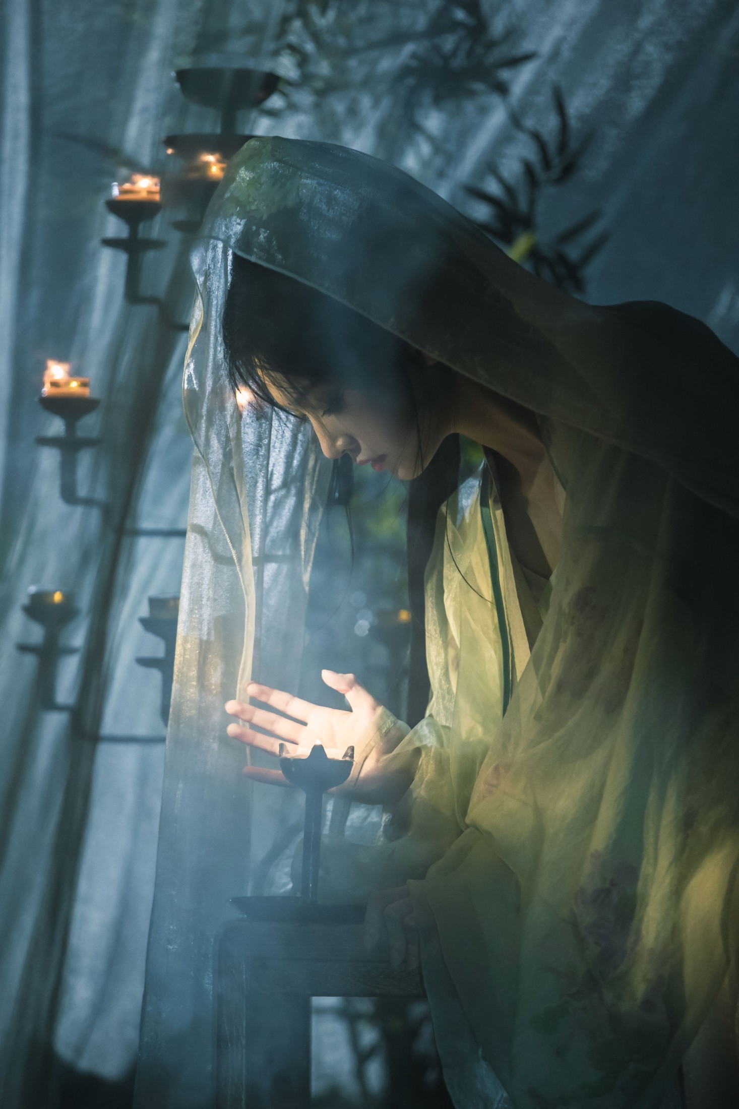 芝芝琪 – 《夜未央》[23P]