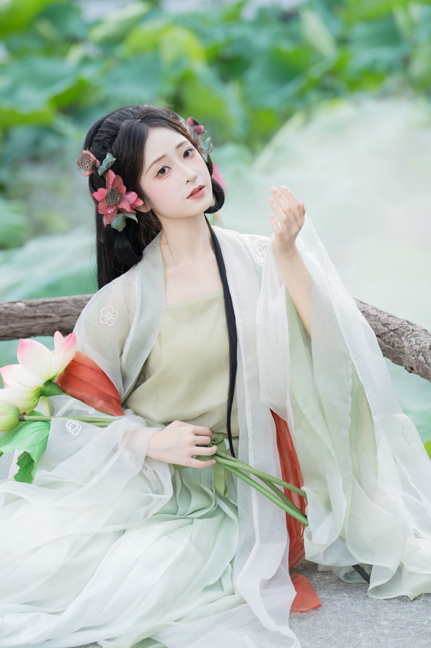 小何 – 《荷花如画》[20P]