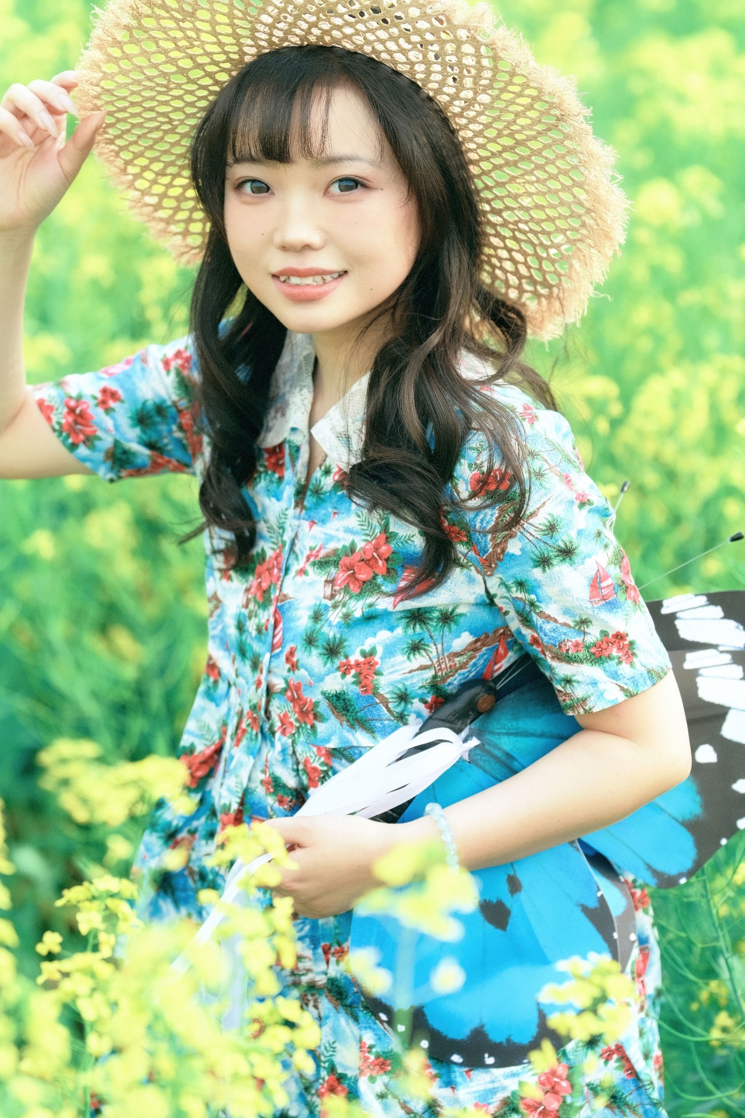 贝贝不睡觉 – 《阳光  微风  油菜花》[19P]