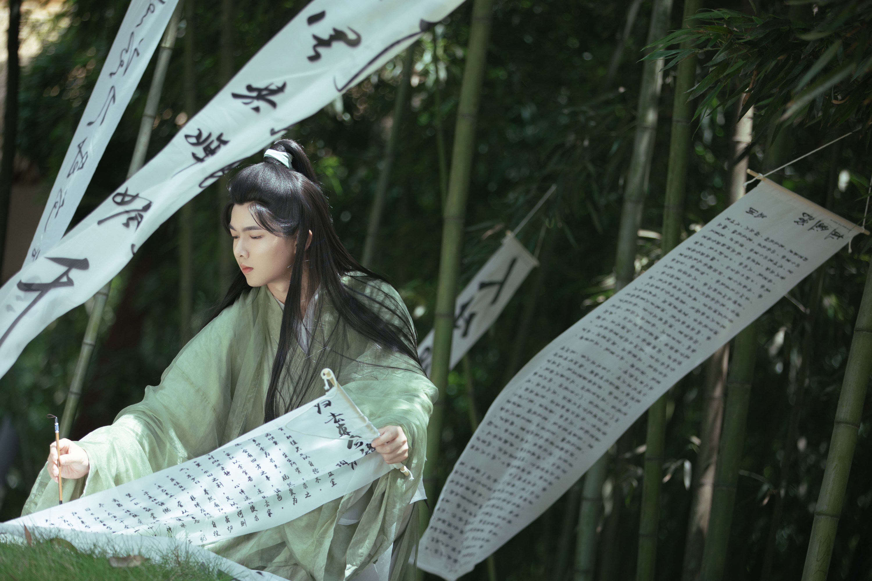 白云苍狗狗狗狗 – 《醉卧听竹》[29P]