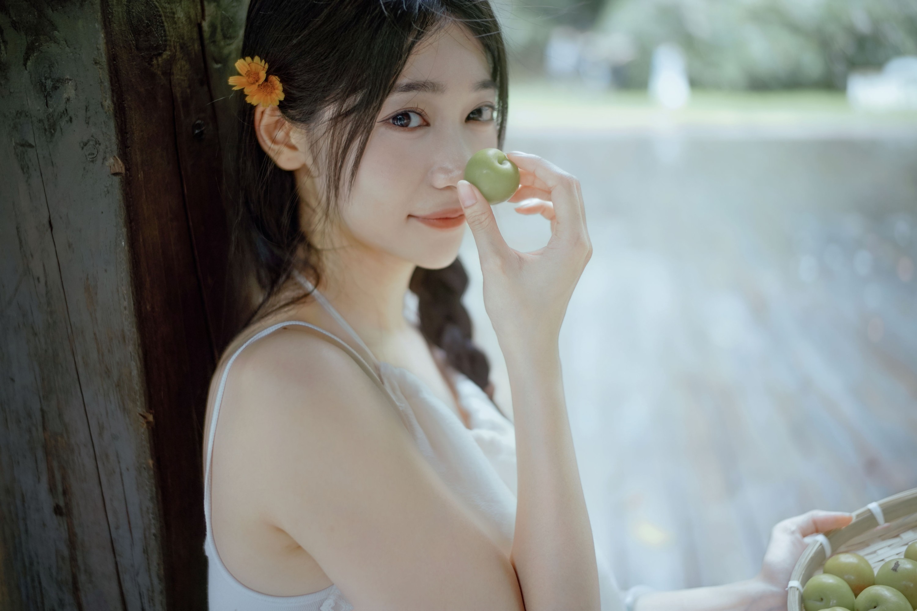 小美 – 《雨落林间，少女的青李时光》[41P] 插图3