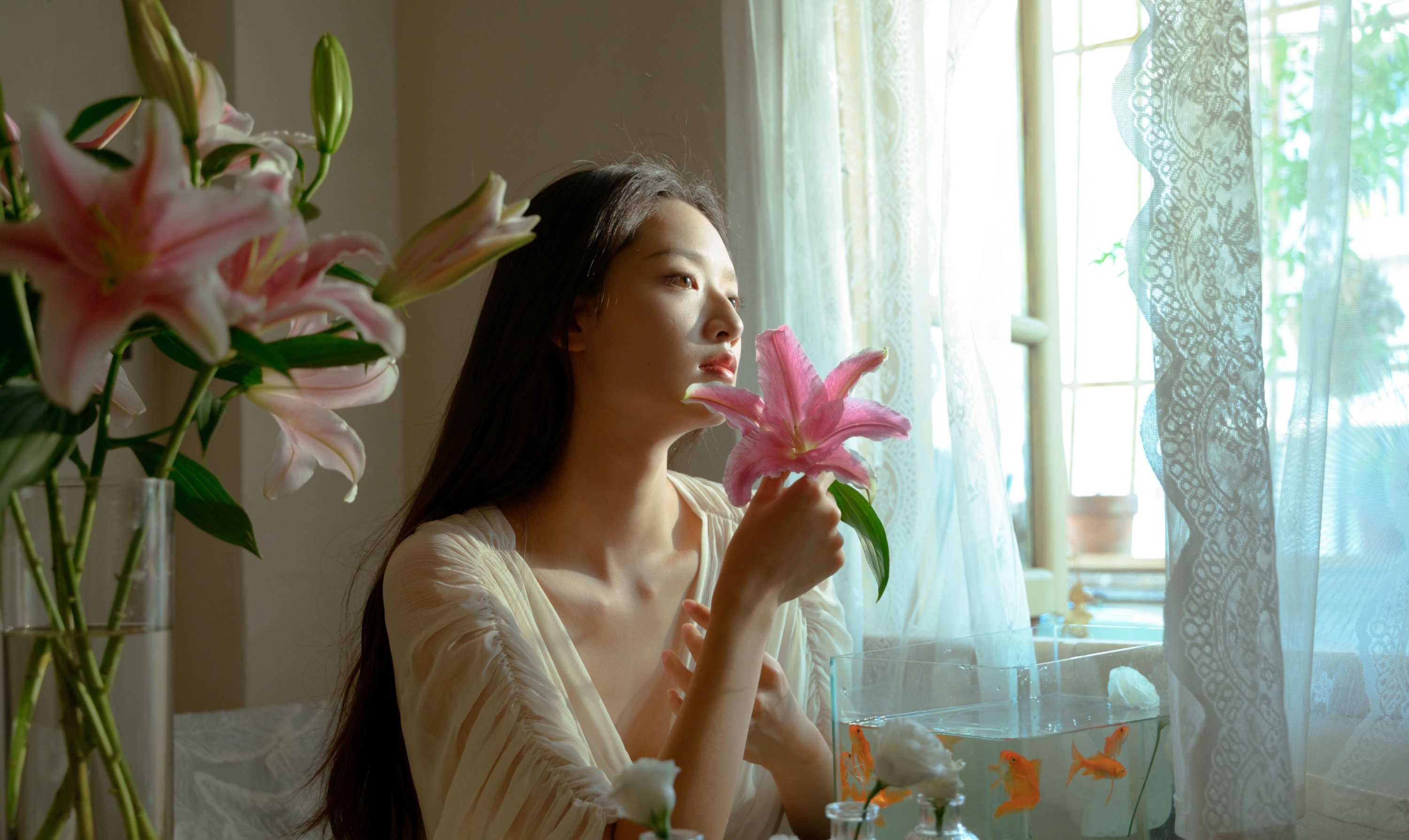 大力 – 《粉百合》[31P]