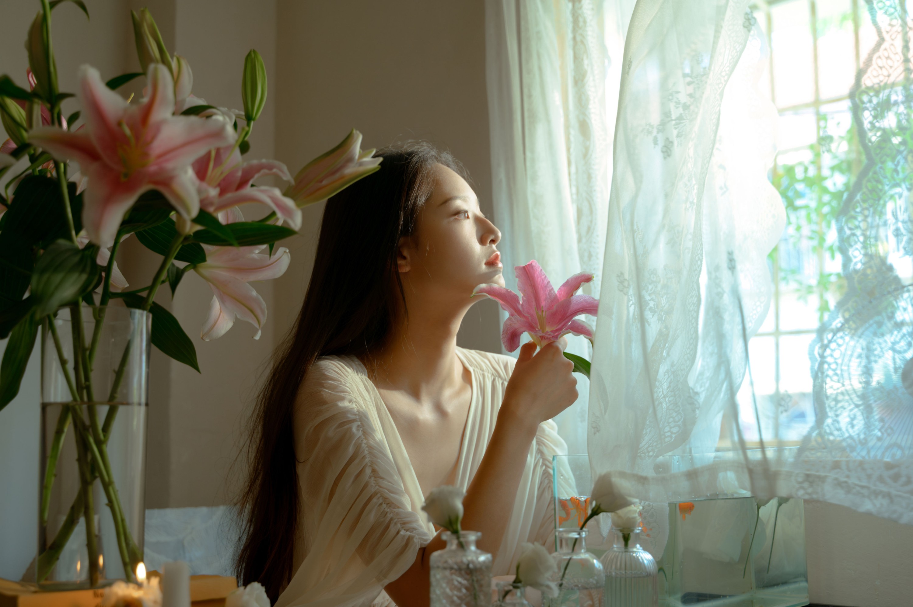 大力 – 《粉百合》[31P]