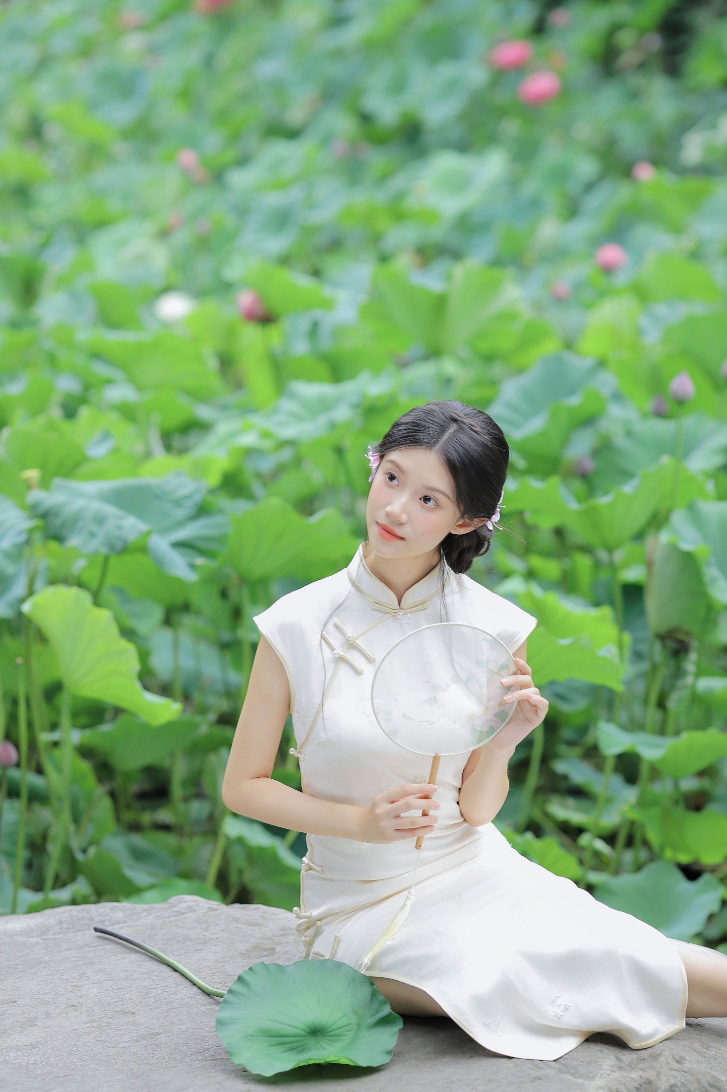 一口烧麦 – 《她似是一朵盈盈的芙蕖》[37P]