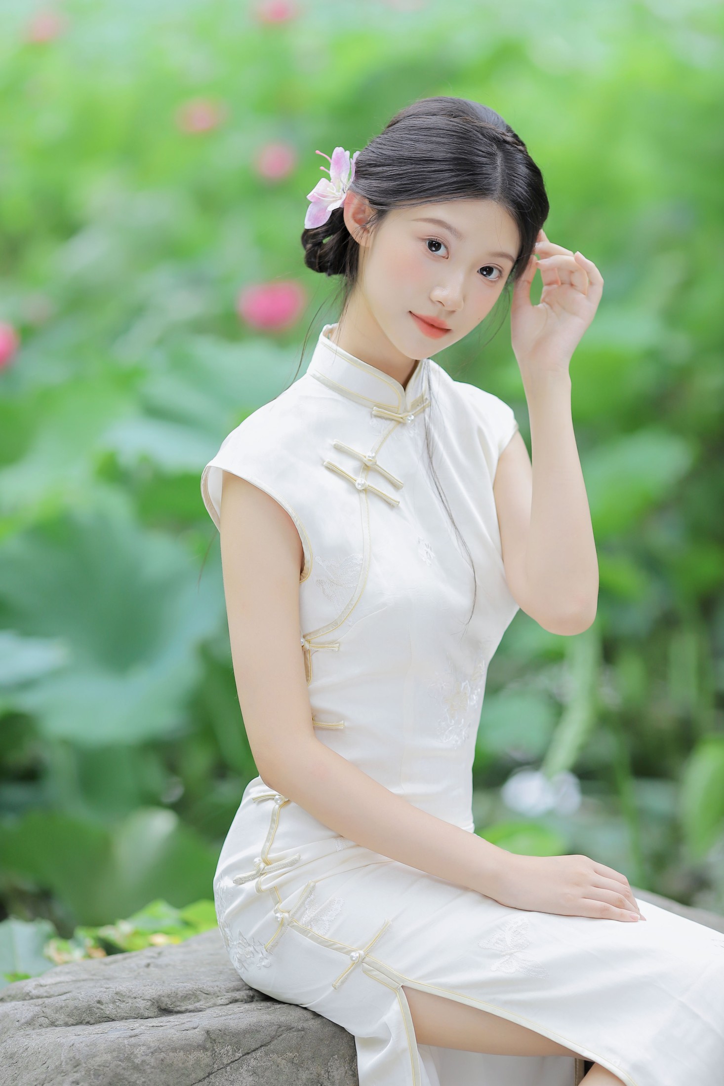 一口烧麦 – 《她似是一朵盈盈的芙蕖》[37P]