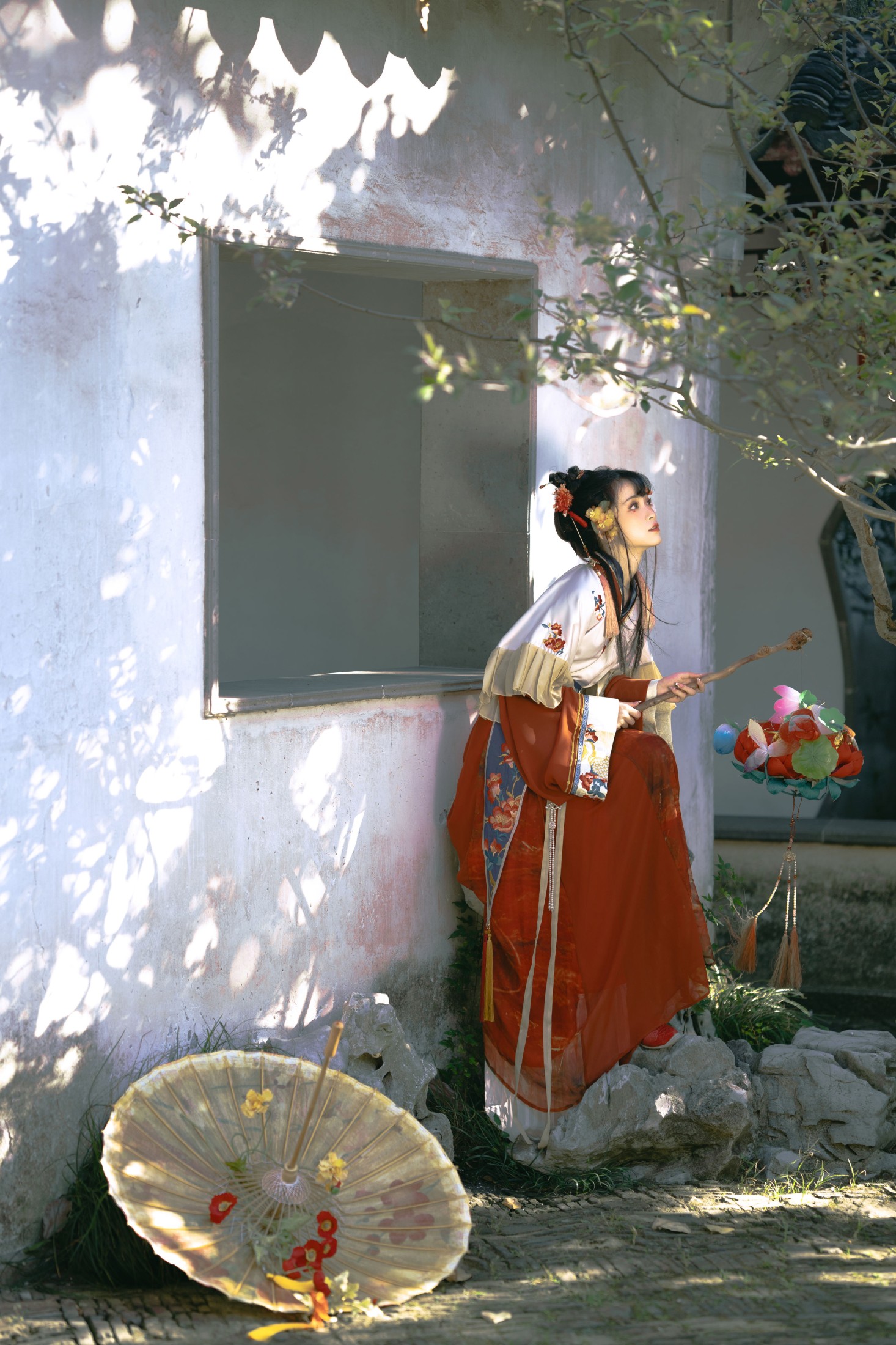 桃迟 – 《园林中的小花妖》[21P]